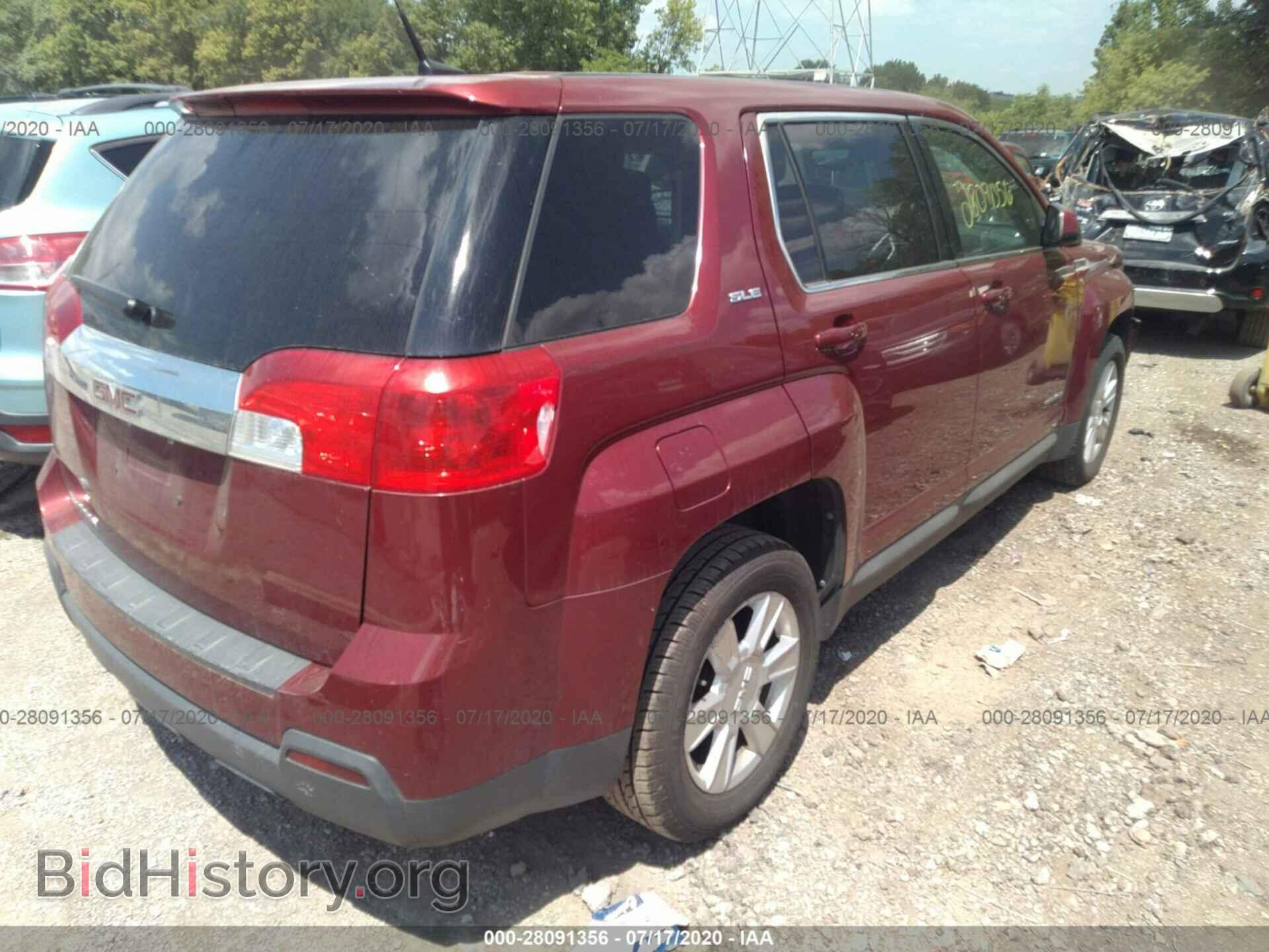 2012 GMC TERRAIN - VIN: 2GKALMEK9C6285374 - Фото 4