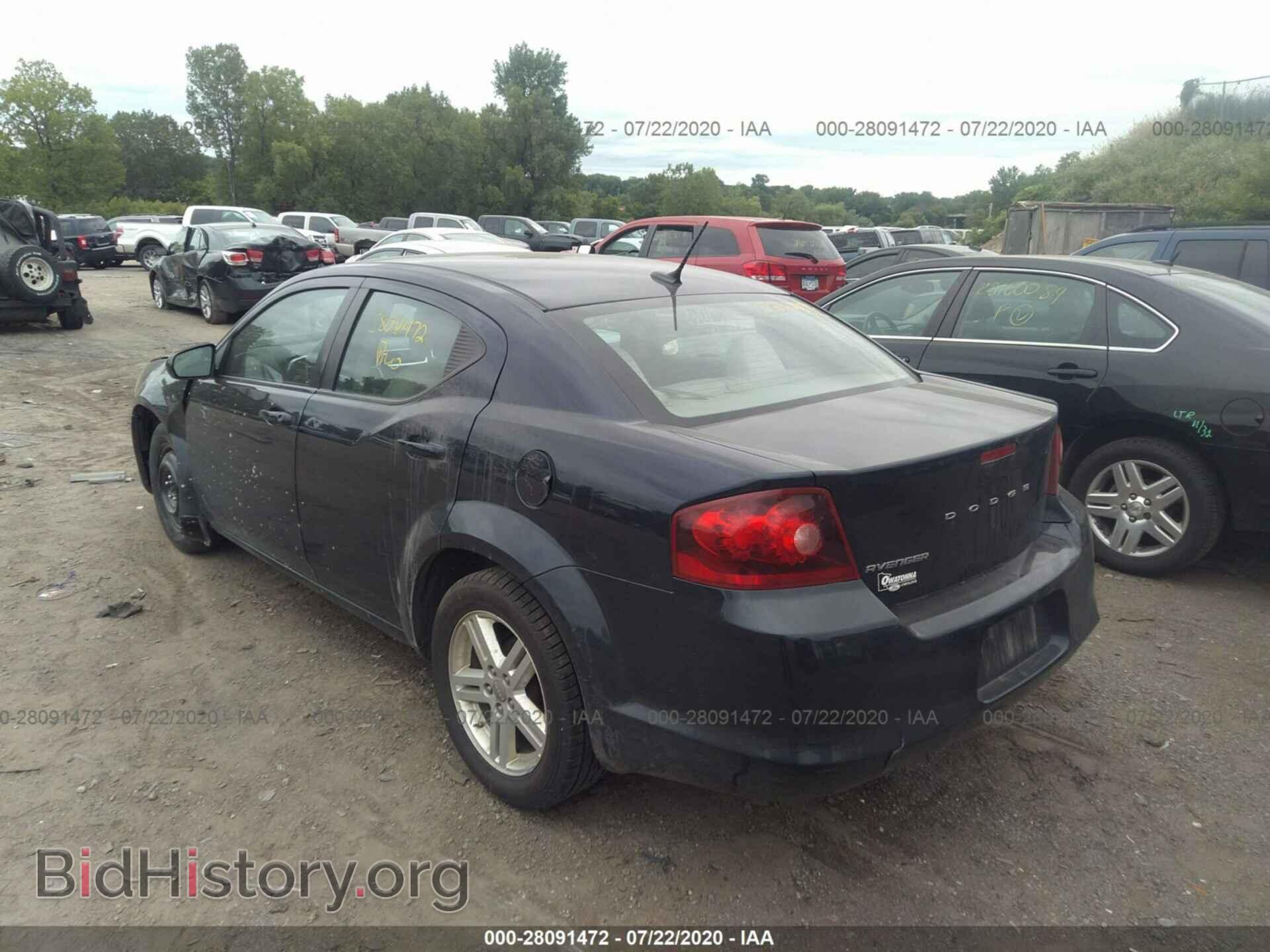 2012 DODGE AVENGER - VIN: 1C3CDZCB7CN144708 - Photo 3