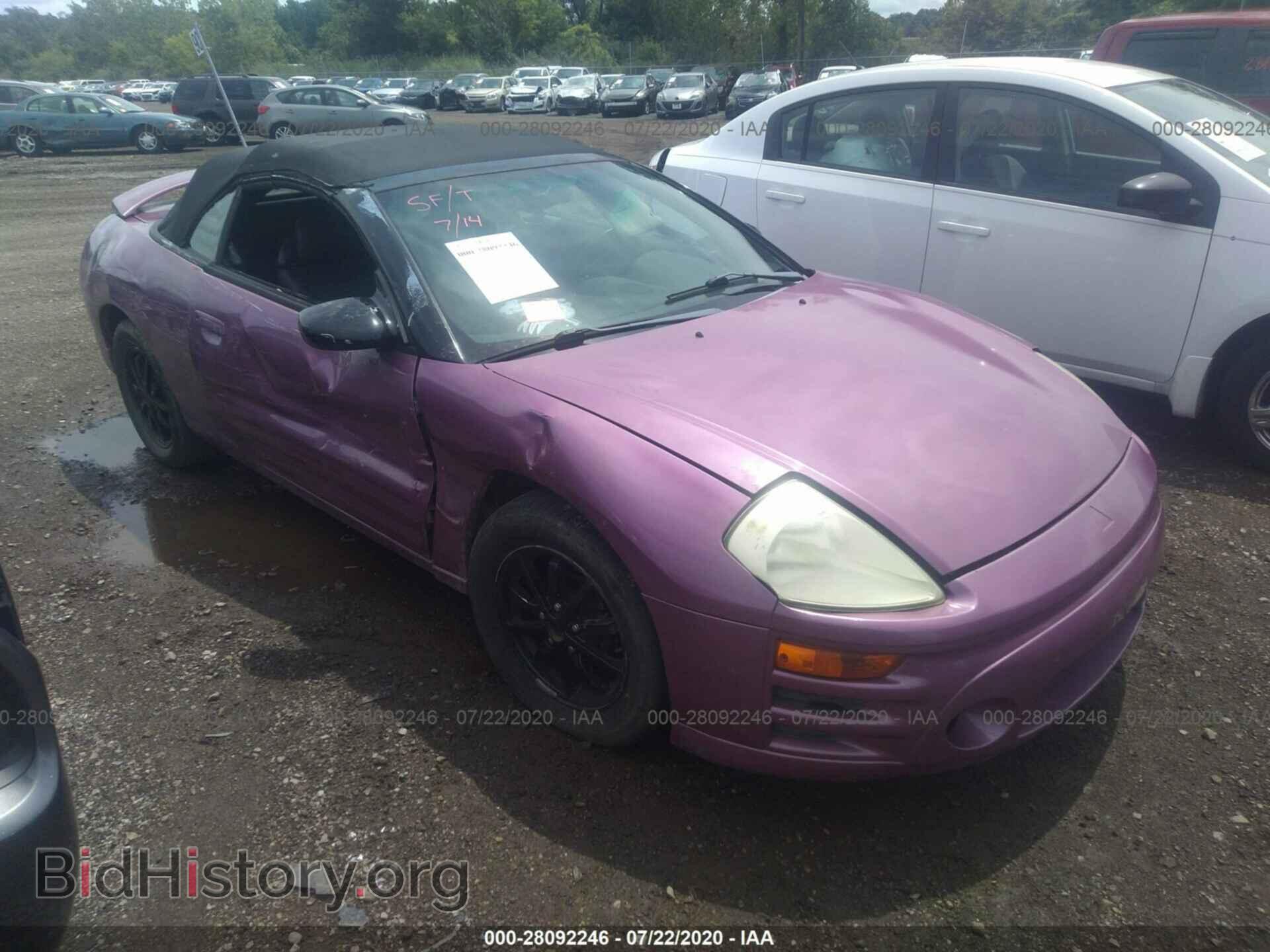 Фотография 4A3AE45GX1E165669 - MITSUBISHI ECLIPSE 2001