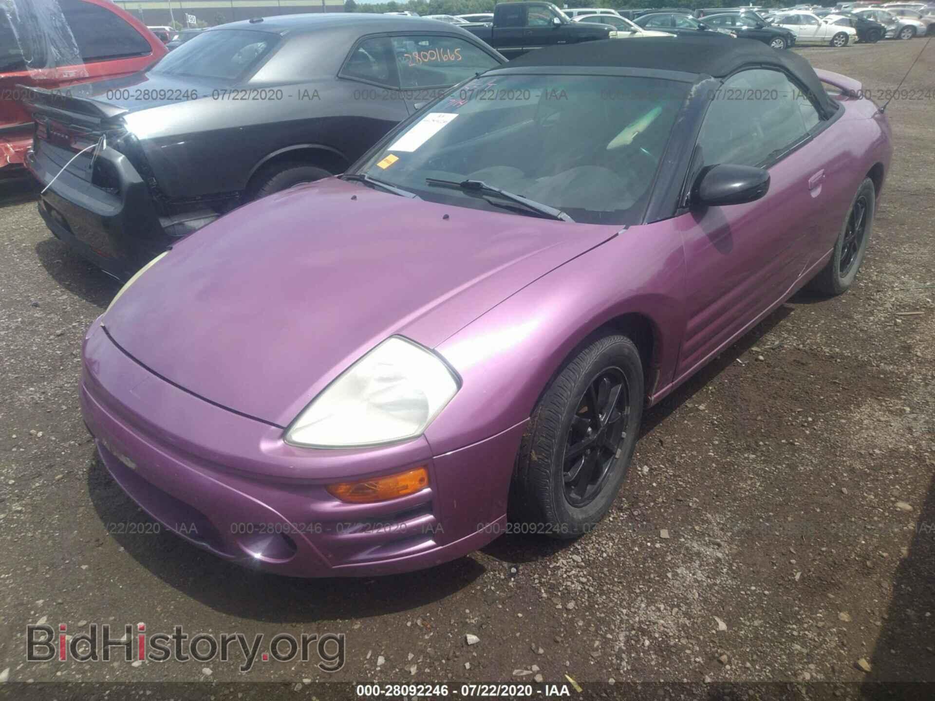 2001 MITSUBISHI ECLIPSE - VIN: 4A3AE45GX1E165669 - Photo 2