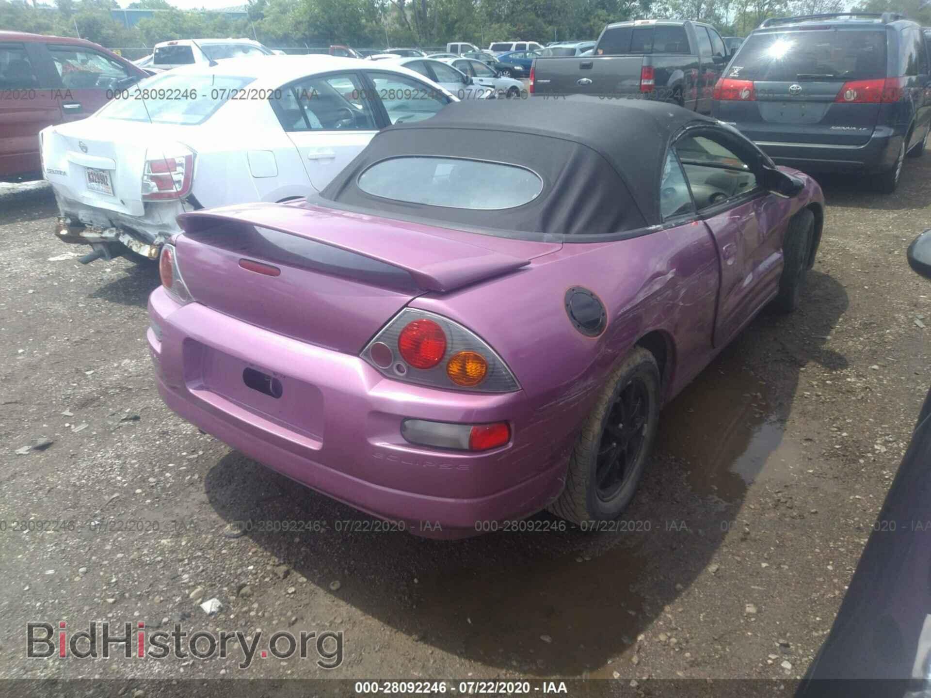 2001 MITSUBISHI ECLIPSE - VIN: 4A3AE45GX1E165669 - Photo 4