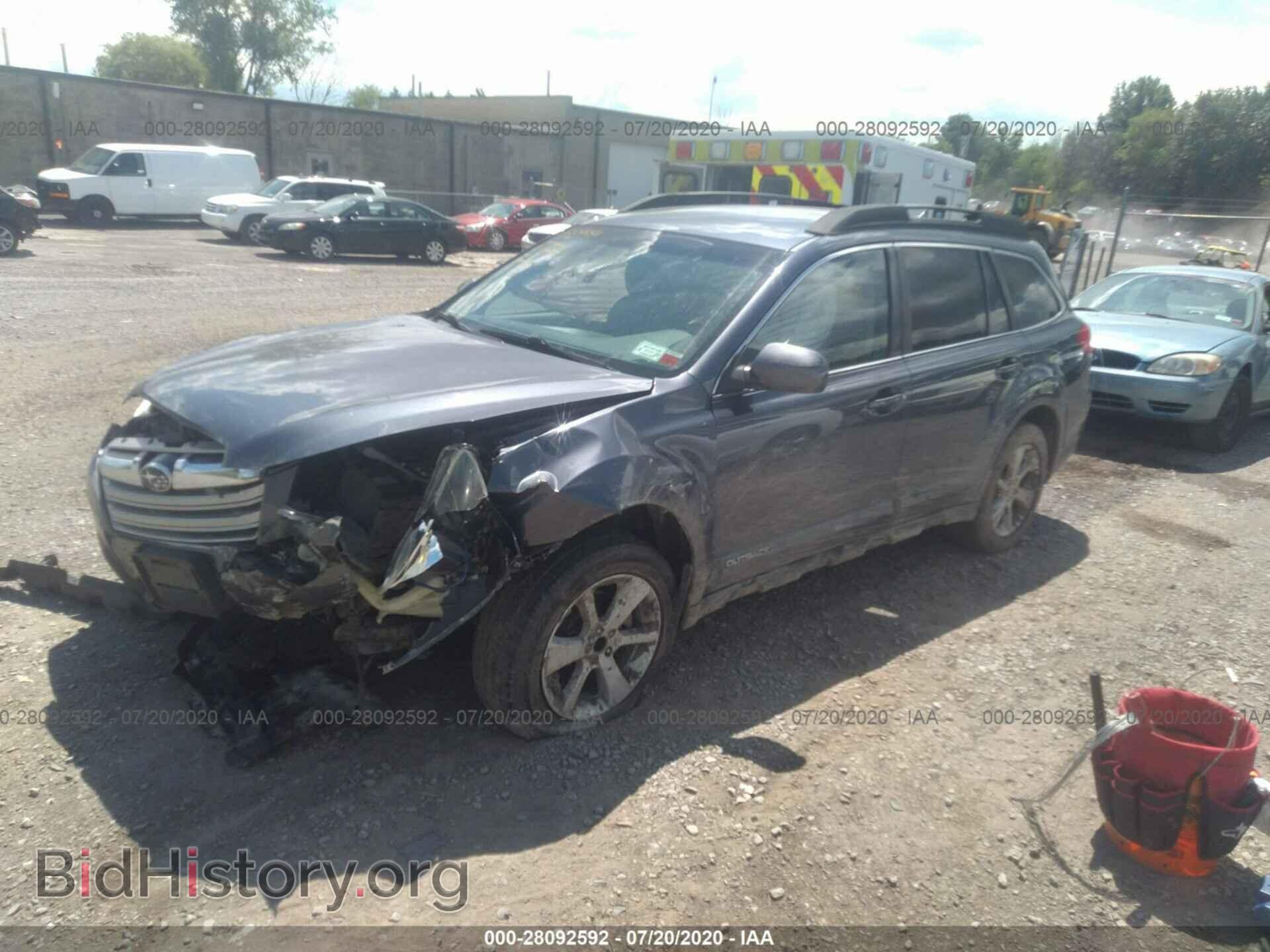2014 SUBARU OUTBACK - VIN: 4S4BRBCC6E3276488 - Фото 2