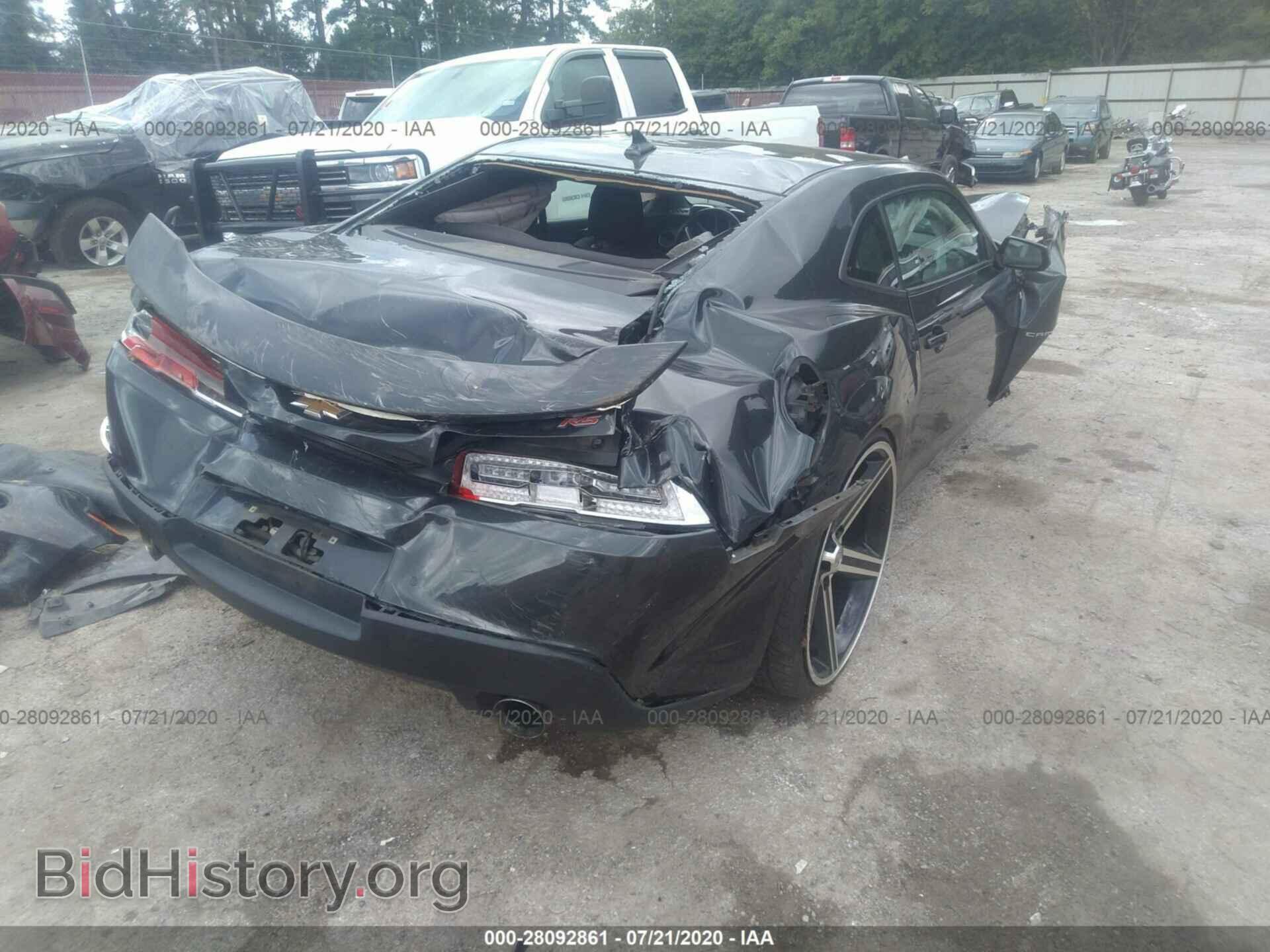 2014 CHEVROLET CAMARO - VIN: 2G1FB1E35E9323320 - Фото 4