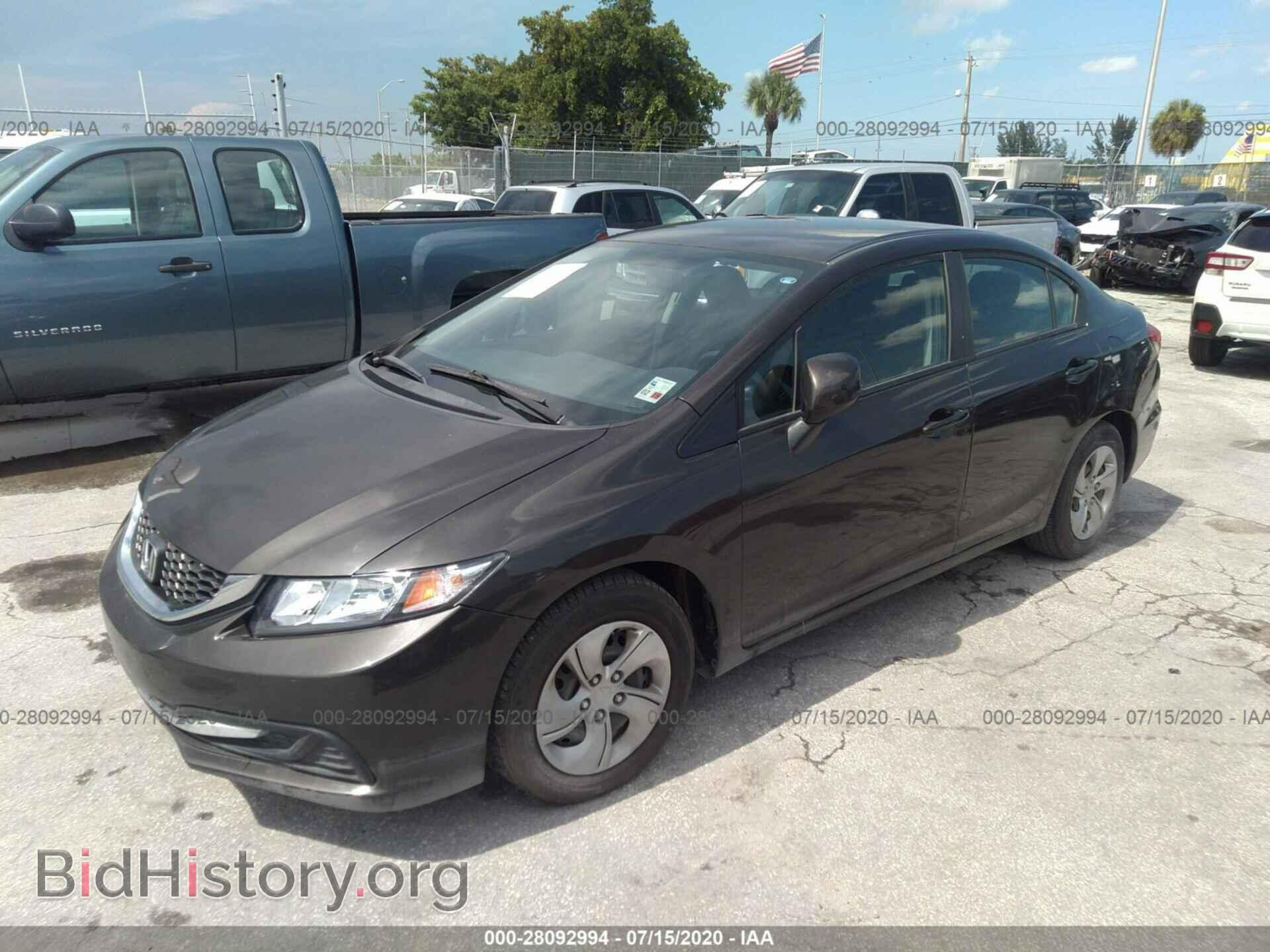 2013 HONDA CIVIC - VIN: 2HGFB2F50DH520494 - Photo 2