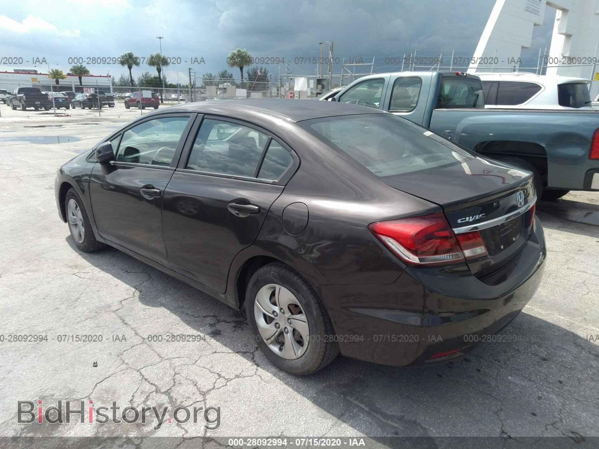 2013 HONDA CIVIC - VIN: 2HGFB2F50DH520494 - Photo 3