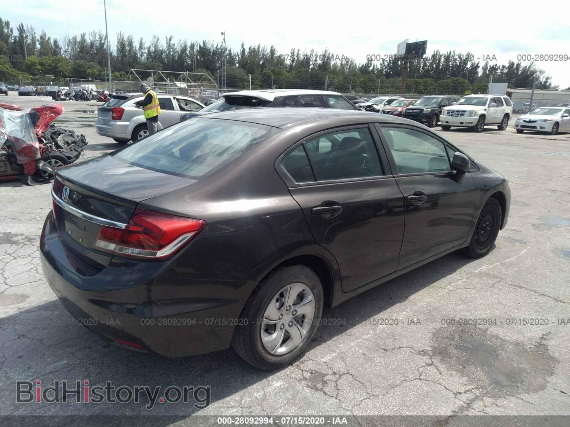 2013 HONDA CIVIC - VIN: 2HGFB2F50DH520494 - Photo 4