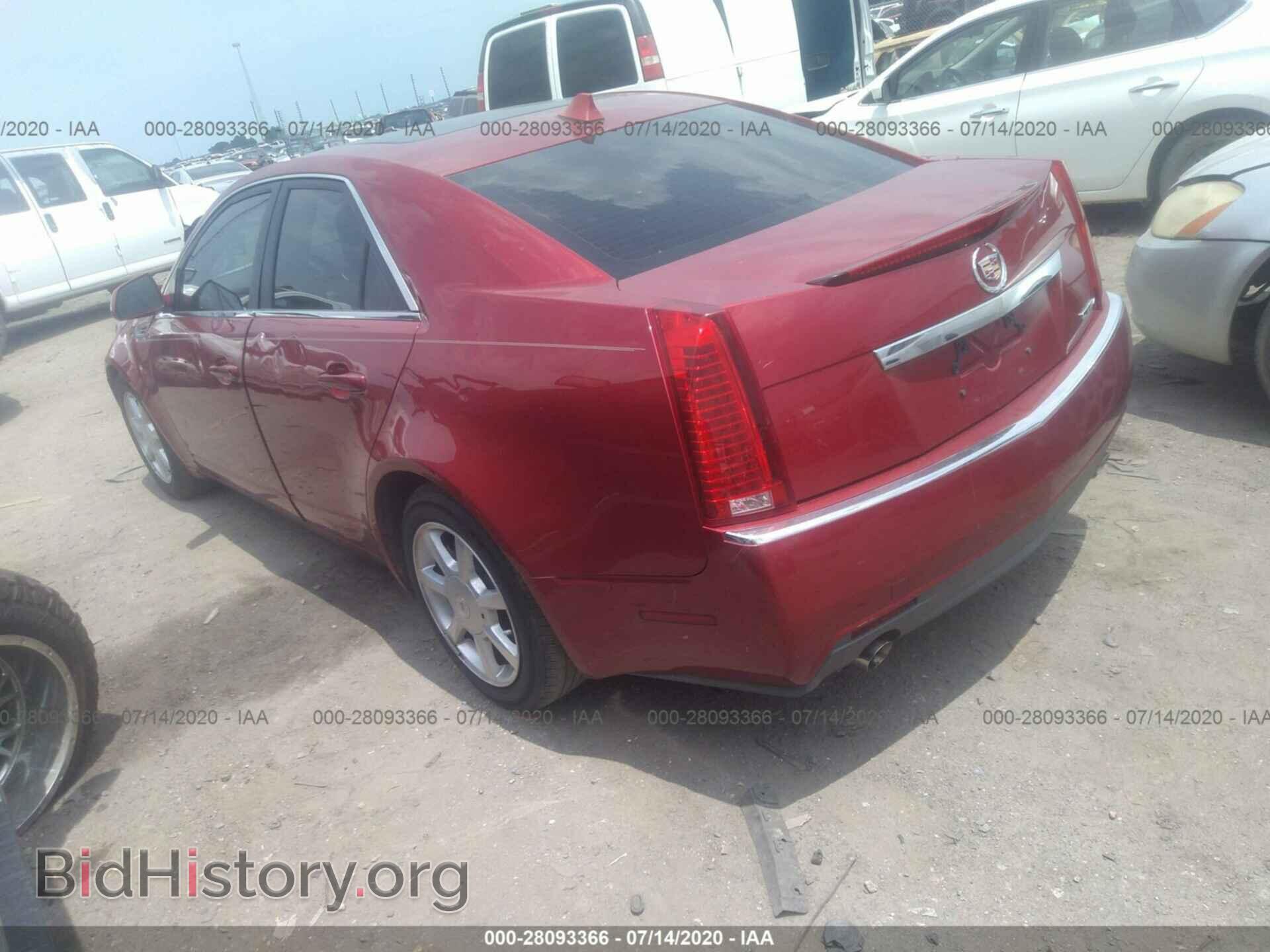 2009 Cadillac CTS - VIN: 1G6DG577690123282 - Фото 3