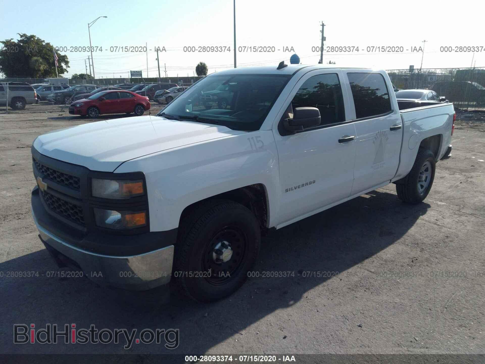 2014 CHEVROLET SILVERADO 1500 - VIN: 3GCPCPEC2EG204531 - Фото 2