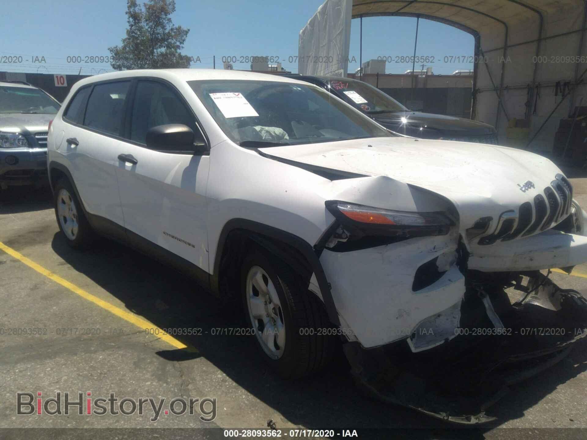 Фотография 1C4PJLAB7FW554221 - JEEP CHEROKEE 2015
