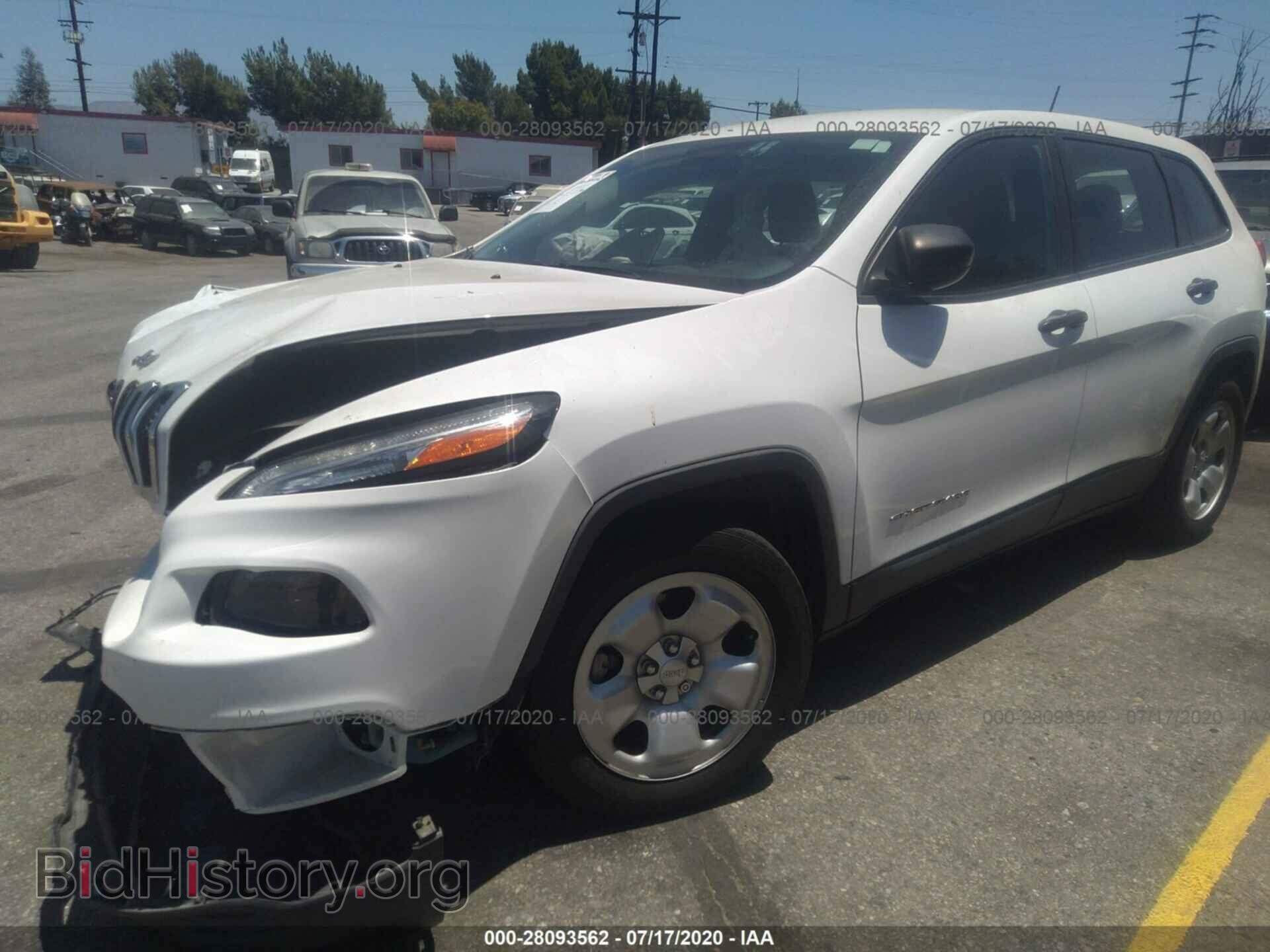 2015 JEEP CHEROKEE - VIN: 1C4PJLAB7FW554221 - Фото 2