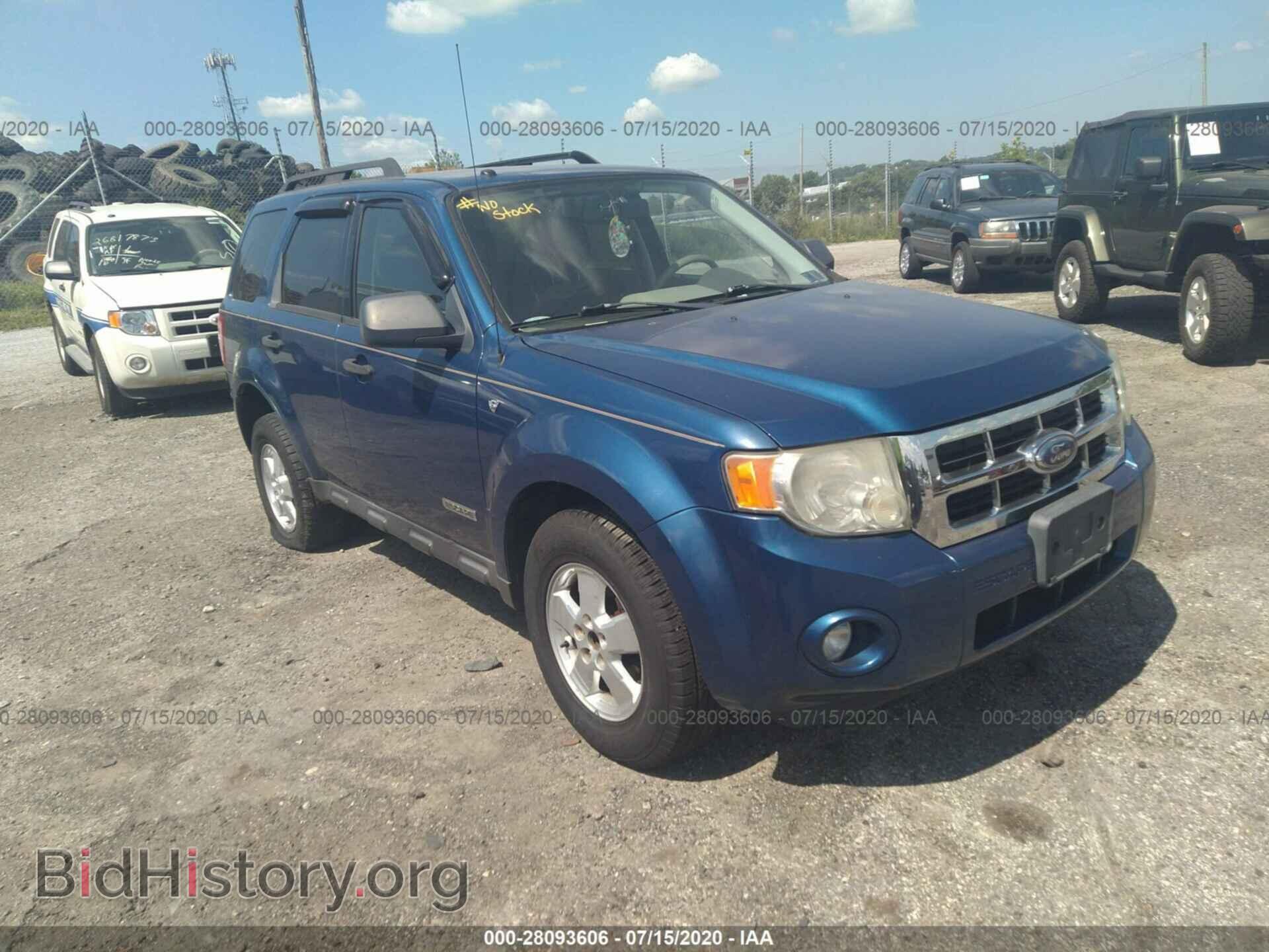 Фотография 1FMCU03178KD31496 - FORD ESCAPE 2008