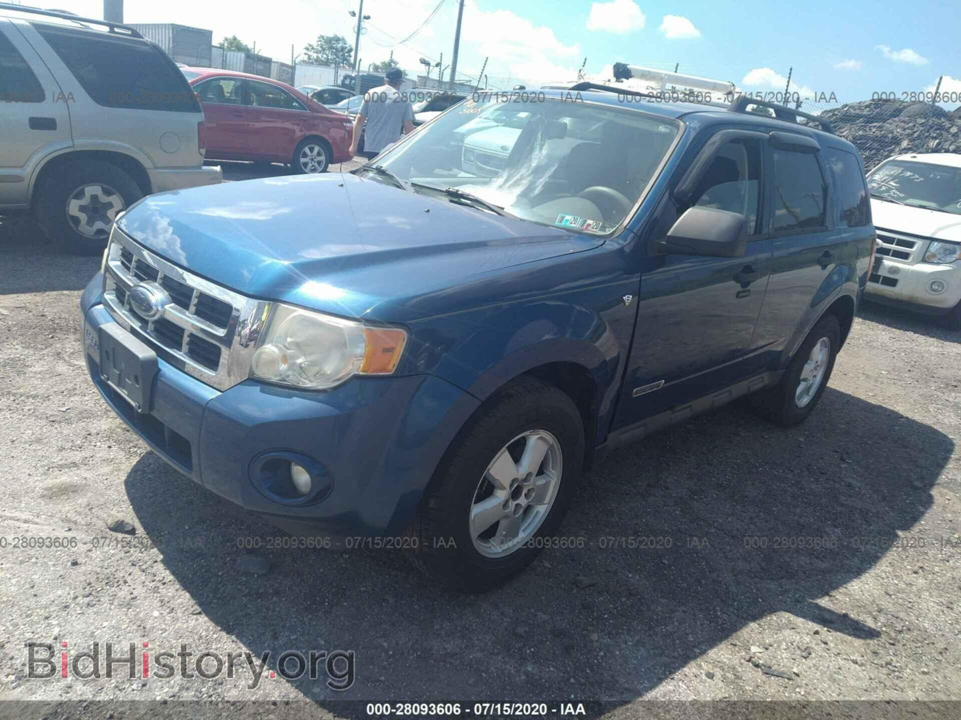 2008 FORD ESCAPE - VIN: 1FMCU03178KD31496 - Photo 2