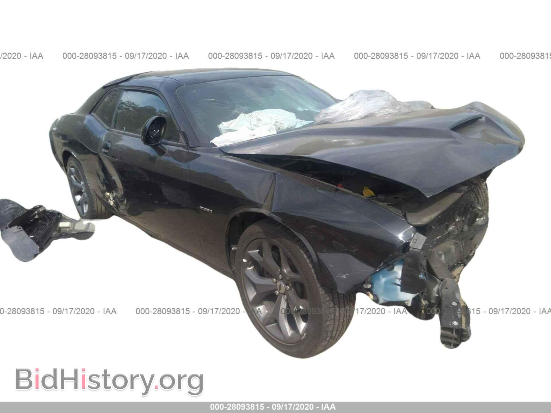 Фотография 2C3CDZBT3KH557002 - DODGE CHALLENGER 2019