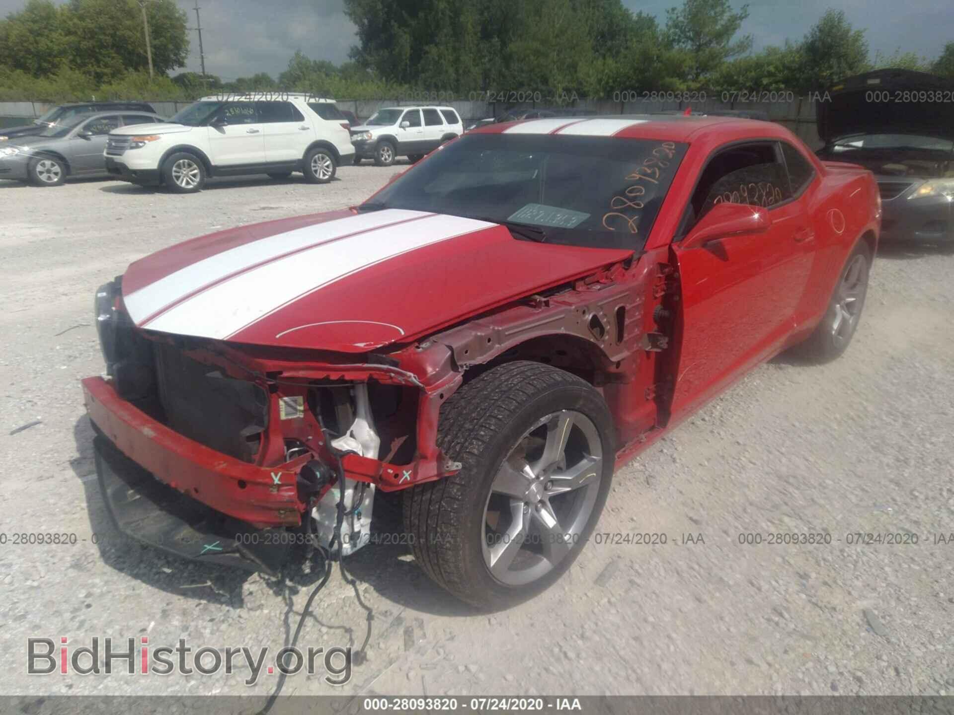 2012 CHEVROLET CAMARO - VIN: 2G1FB1E32C9201754 - Фото 6