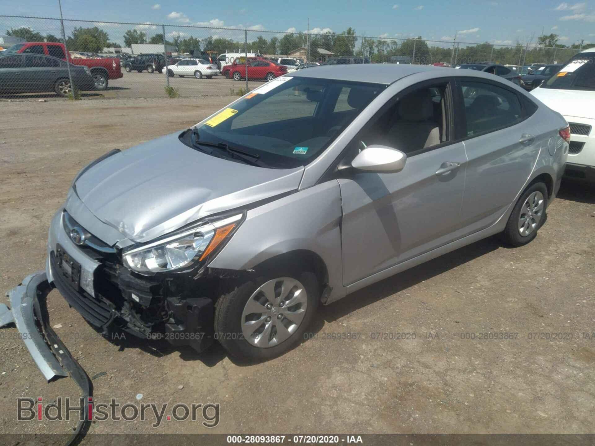2017 HYUNDAI ACCENT - VIN: KMHCT4AE4HU292970 - Фото 2