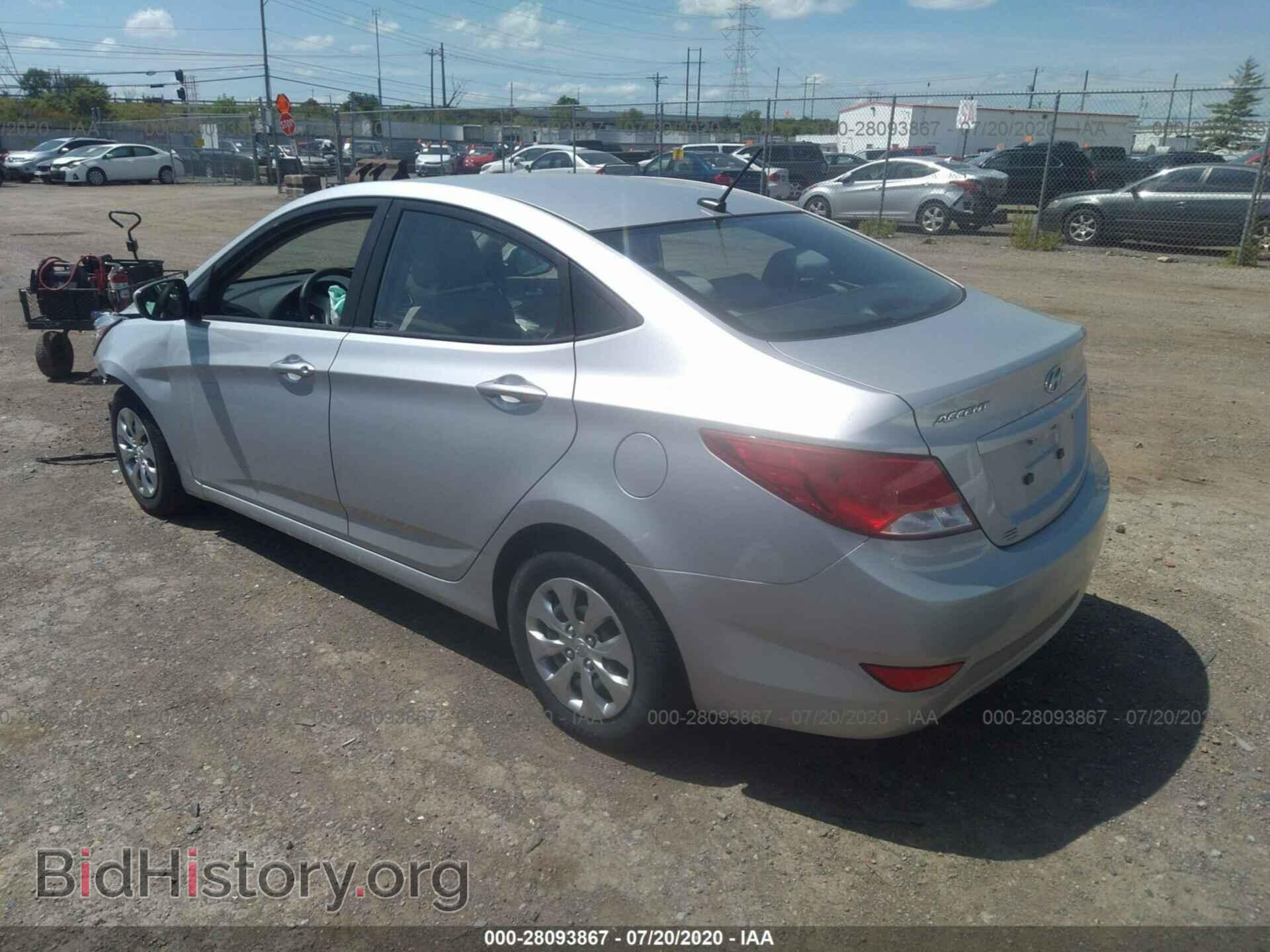 2017 HYUNDAI ACCENT - VIN: KMHCT4AE4HU292970 - Фото 3