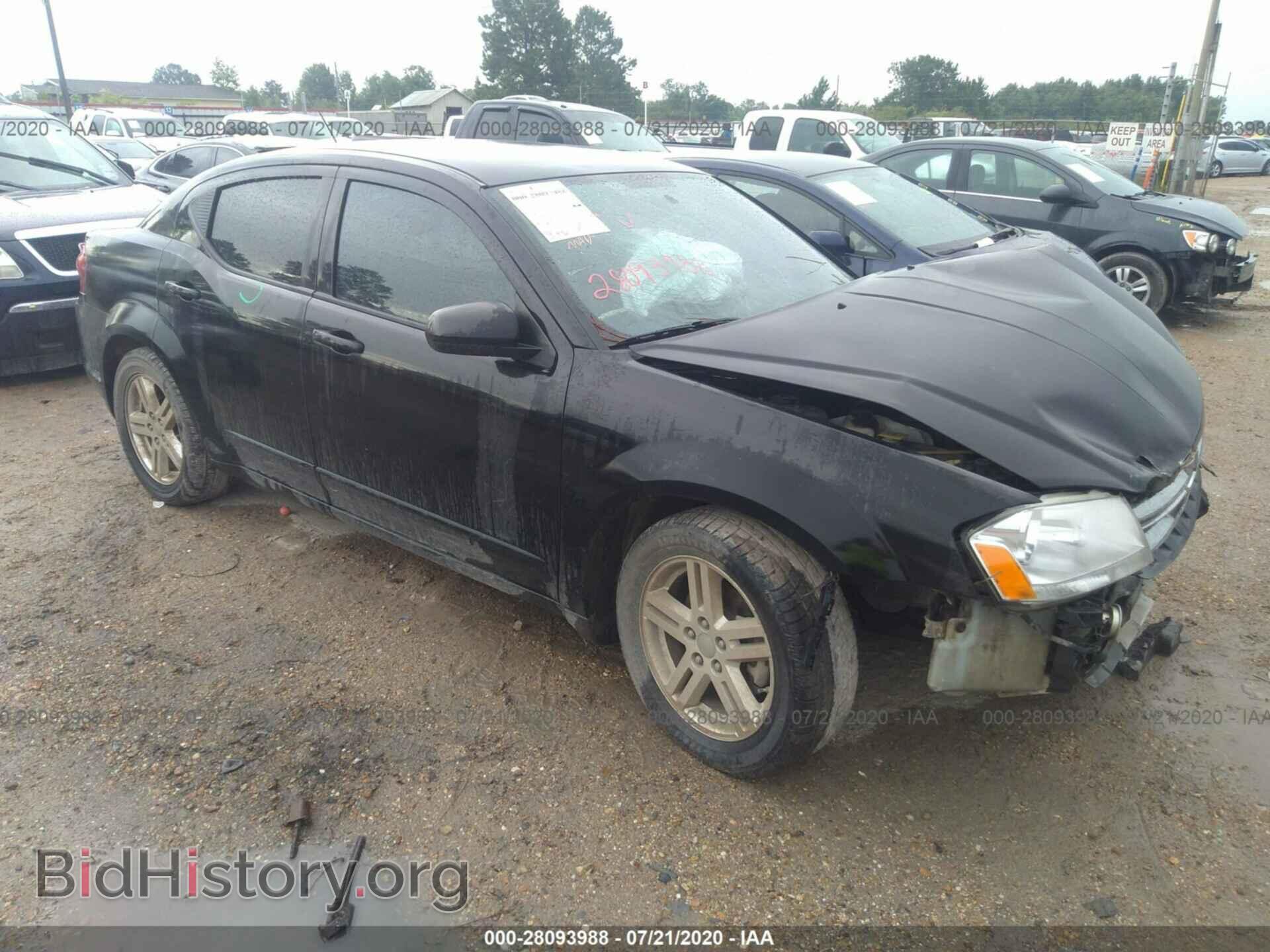 Photo 1C3CDZCBXCN168095 - DODGE AVENGER 2012