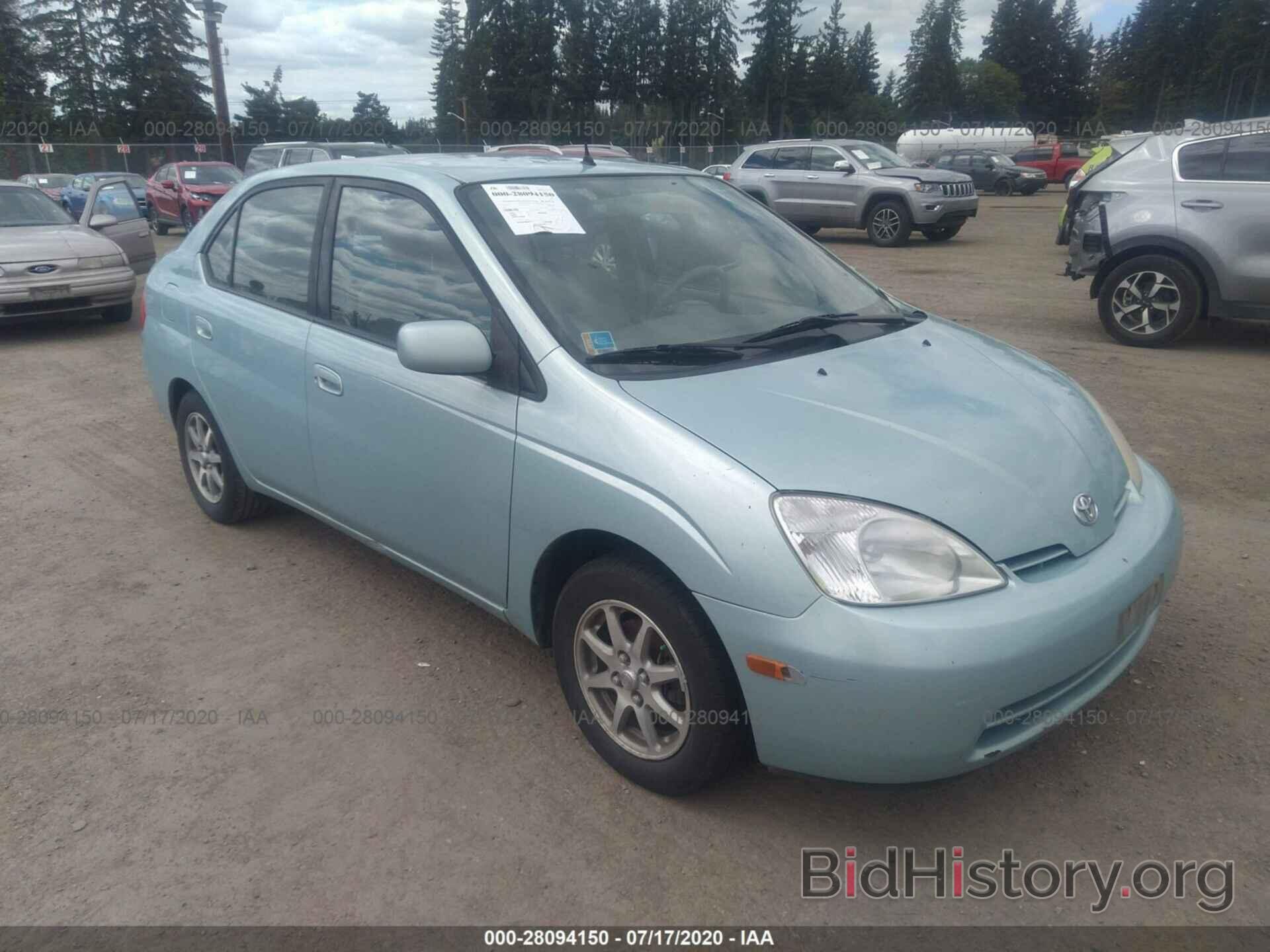 Photo JT2BK18U030085337 - TOYOTA PRIUS 2003