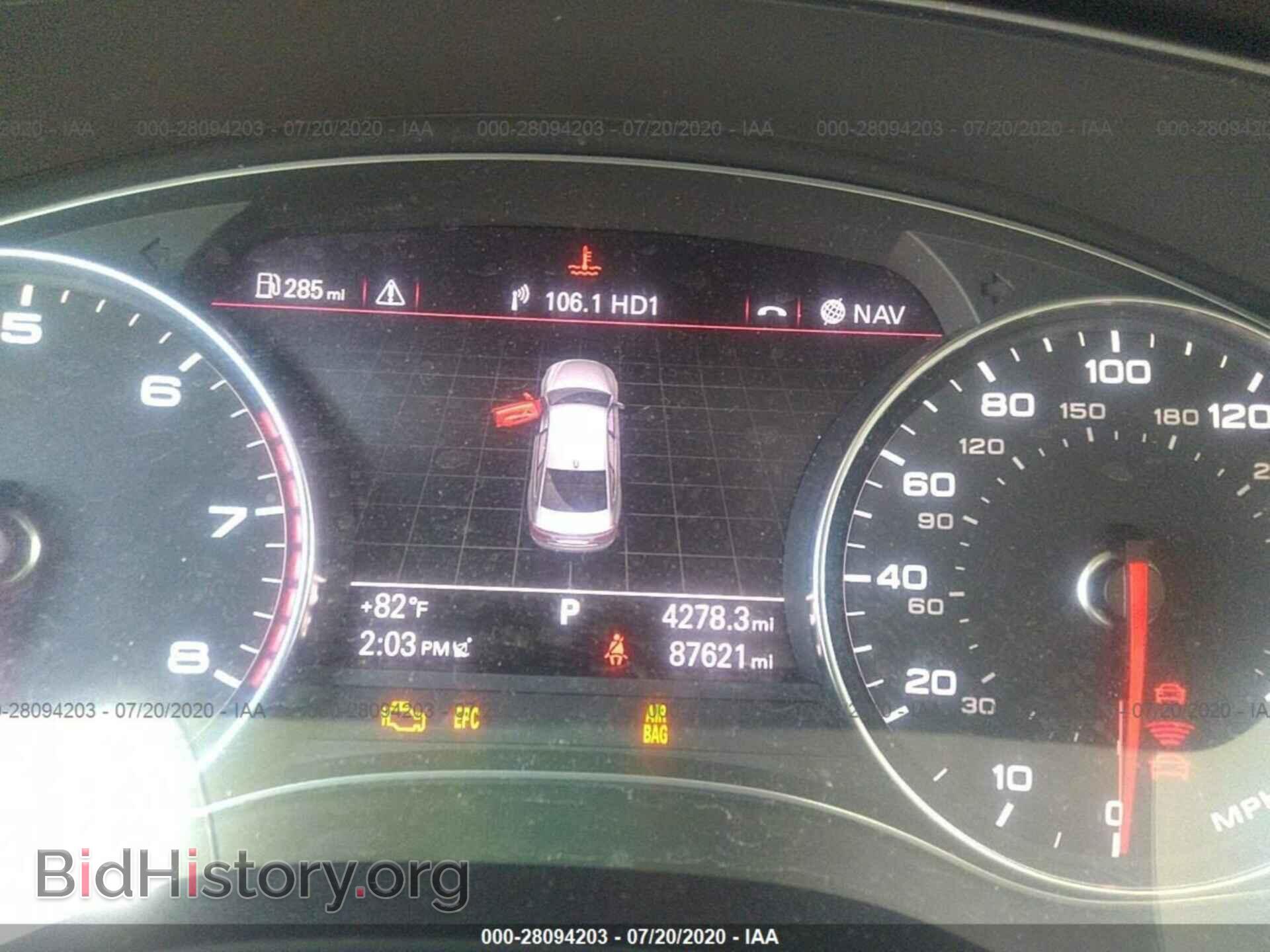 2012 AUDI A6 - VIN: WAUBGAFC1CN028034 - Фото 7