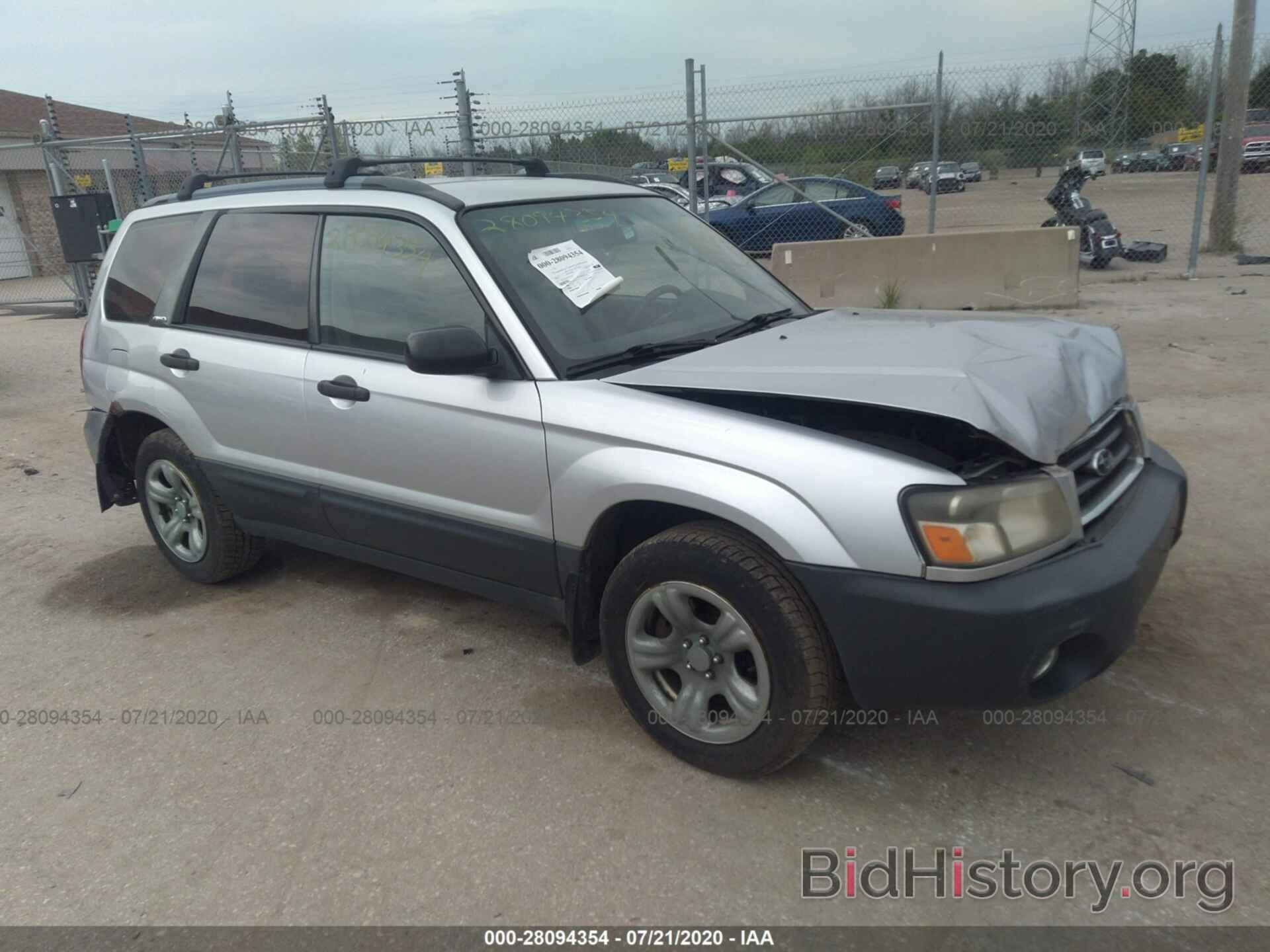 Photo JF1SG63663H716338 - SUBARU FORESTER 2003