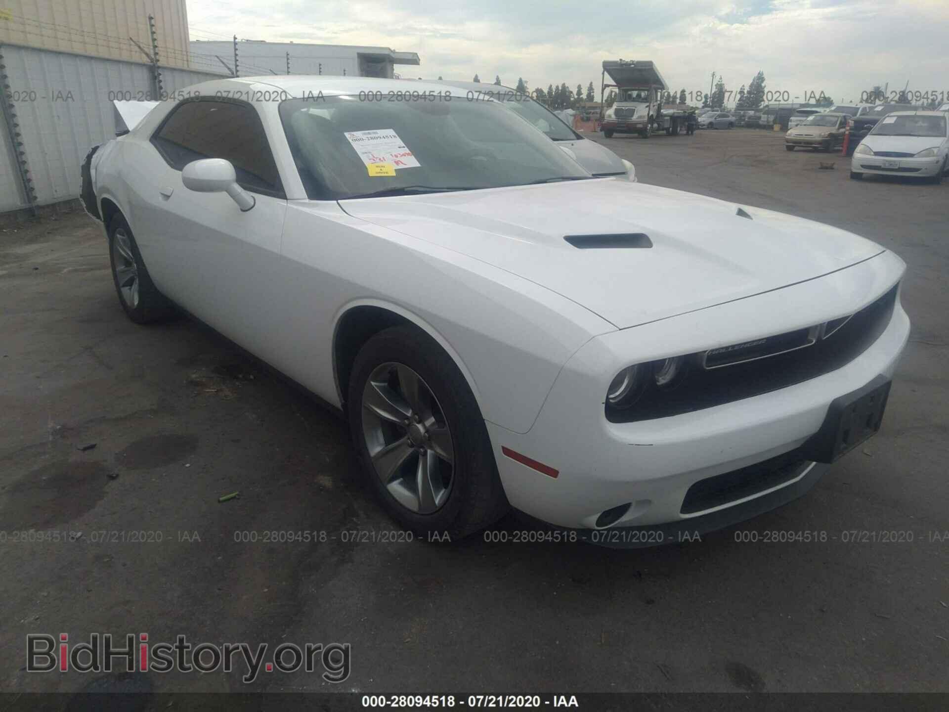 Photo 2C3CDZAG8GH240084 - DODGE CHALLENGER 2016