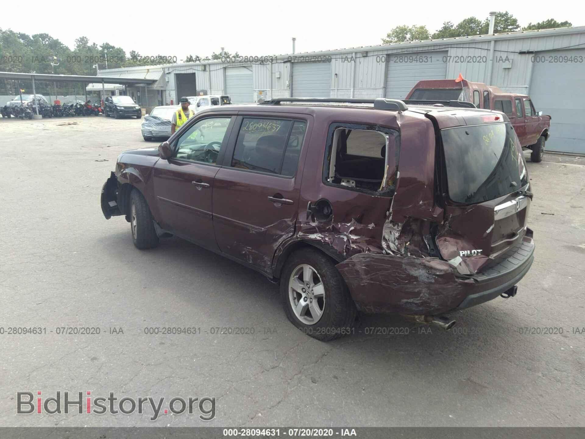 2009 HONDA PILOT - VIN: 5FNYF48409B023647 - Фото 3