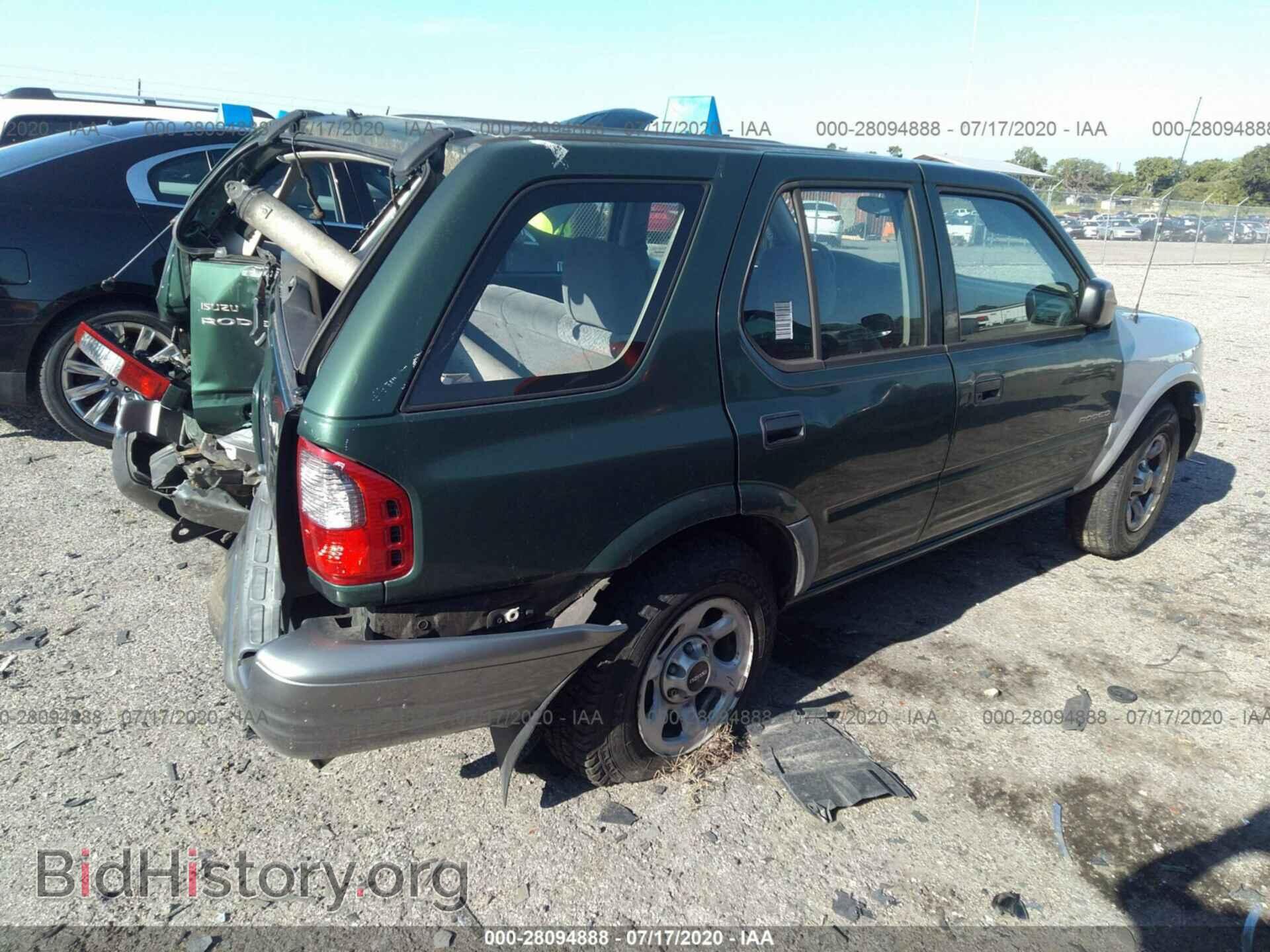 2002 ISUZU RODEO - VIN: 4S2CK58D224300067 - Фото 4