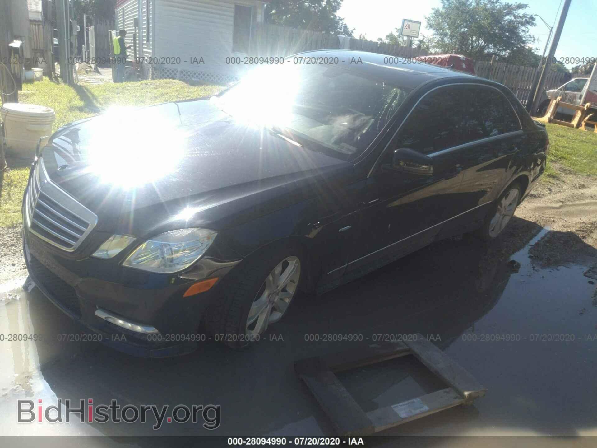 2012 MERCEDES-BENZ E-CLASS - VIN: WDDHF5KB9CA589020 - Фото 2
