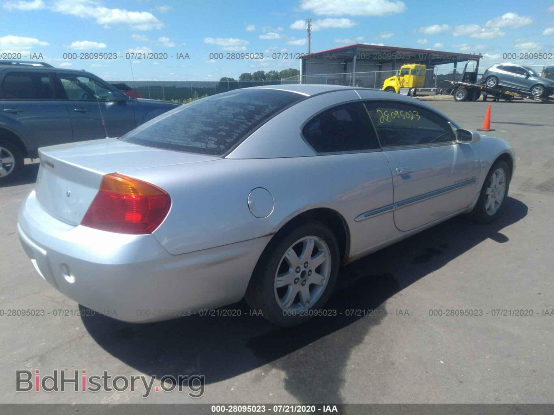 2001 CHRYSLER SEBRING - VIN: 4C3AG52H31E080692 - Photo 4