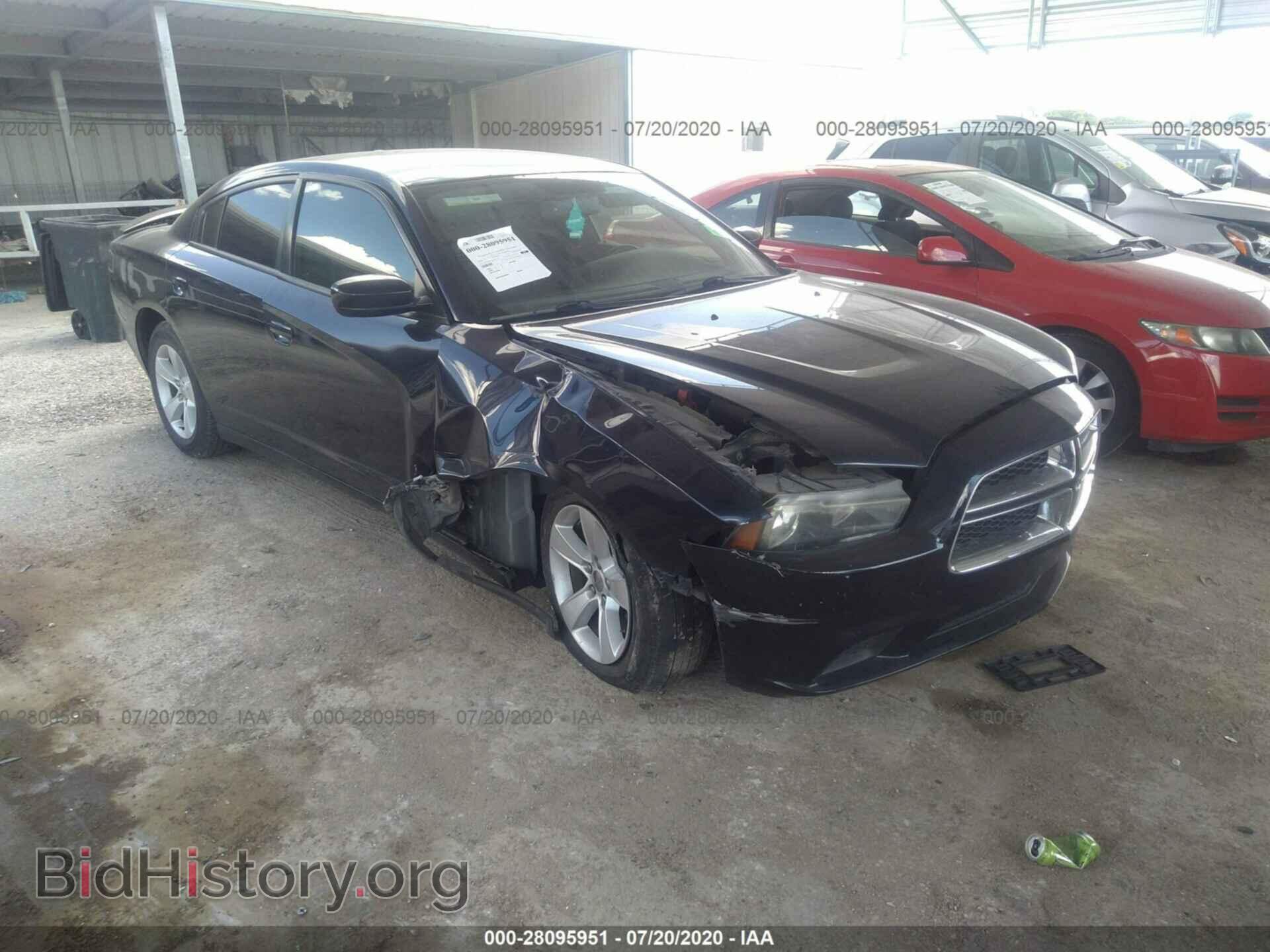 Photo 2C3CDXBG2CH117359 - DODGE CHARGER 2012