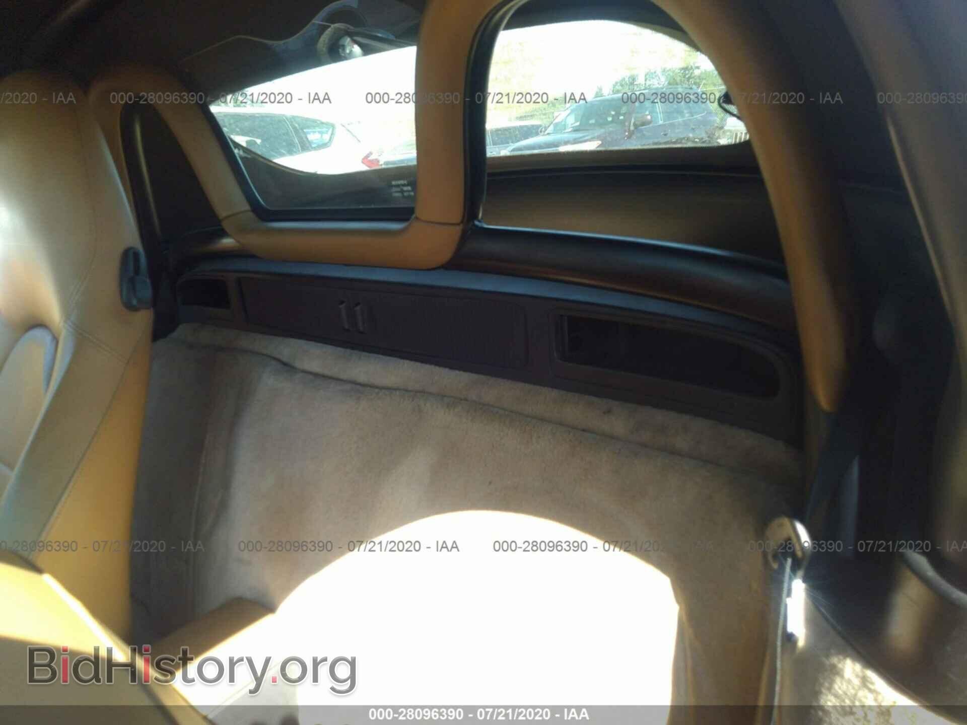 2000 PORSCHE BOXSTER - VIN: WP0CA2983YU621509 - Фото 8