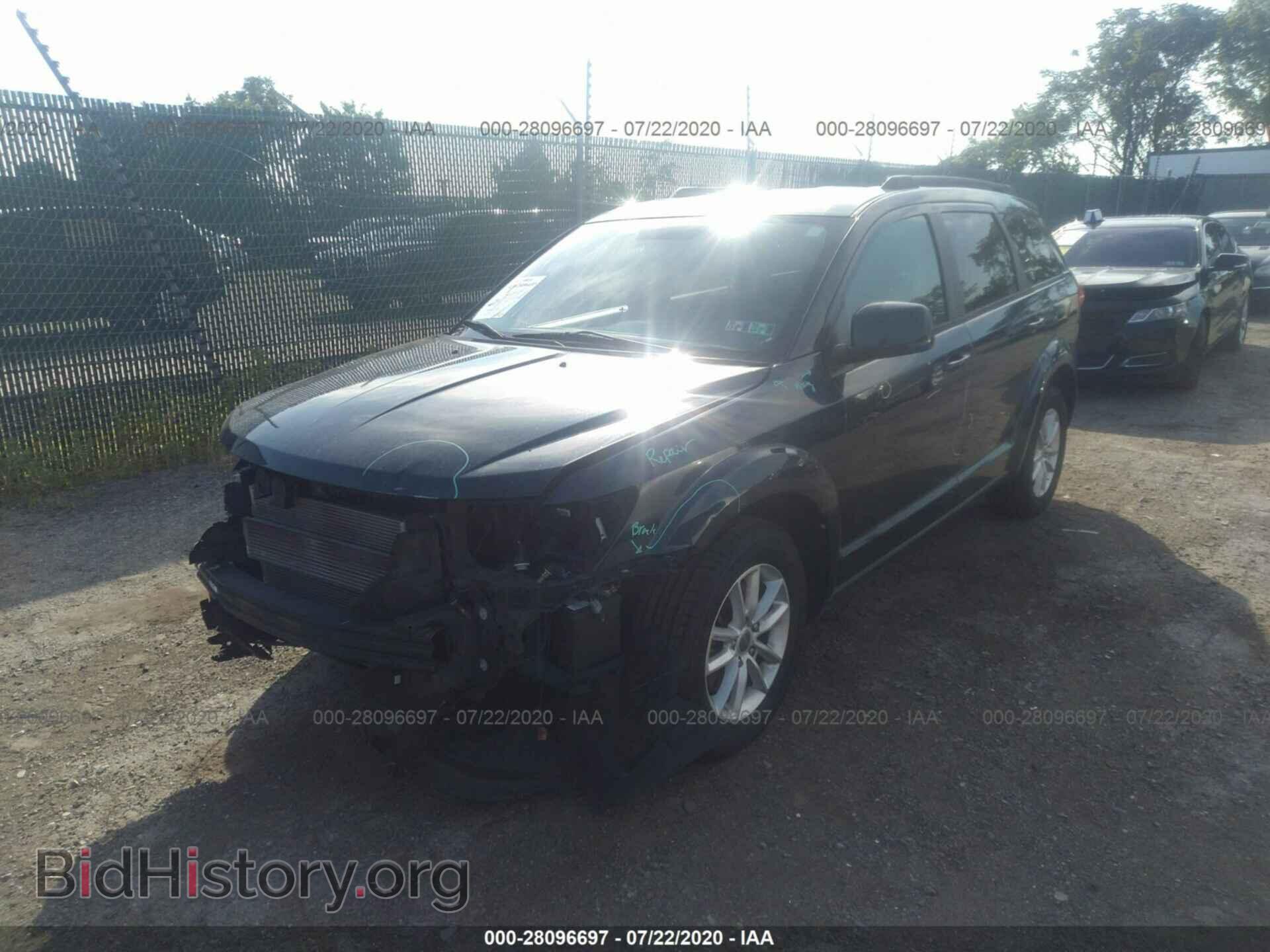 2014 DODGE JOURNEY - VIN: 3C4PDCBB0ET130566 - Фото 2