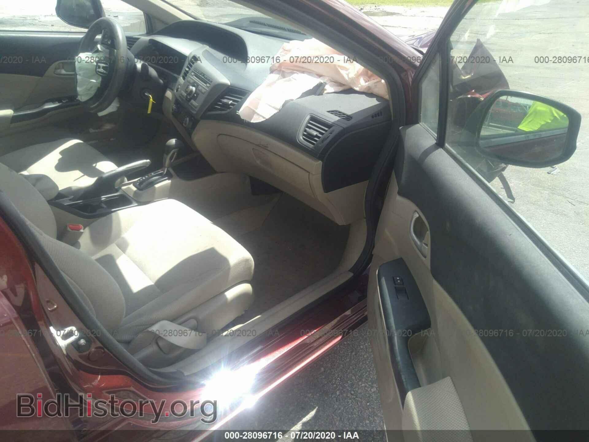 2012 HONDA CIVIC SDN - VIN: 19XFB2F57CE083991 - Фото 5