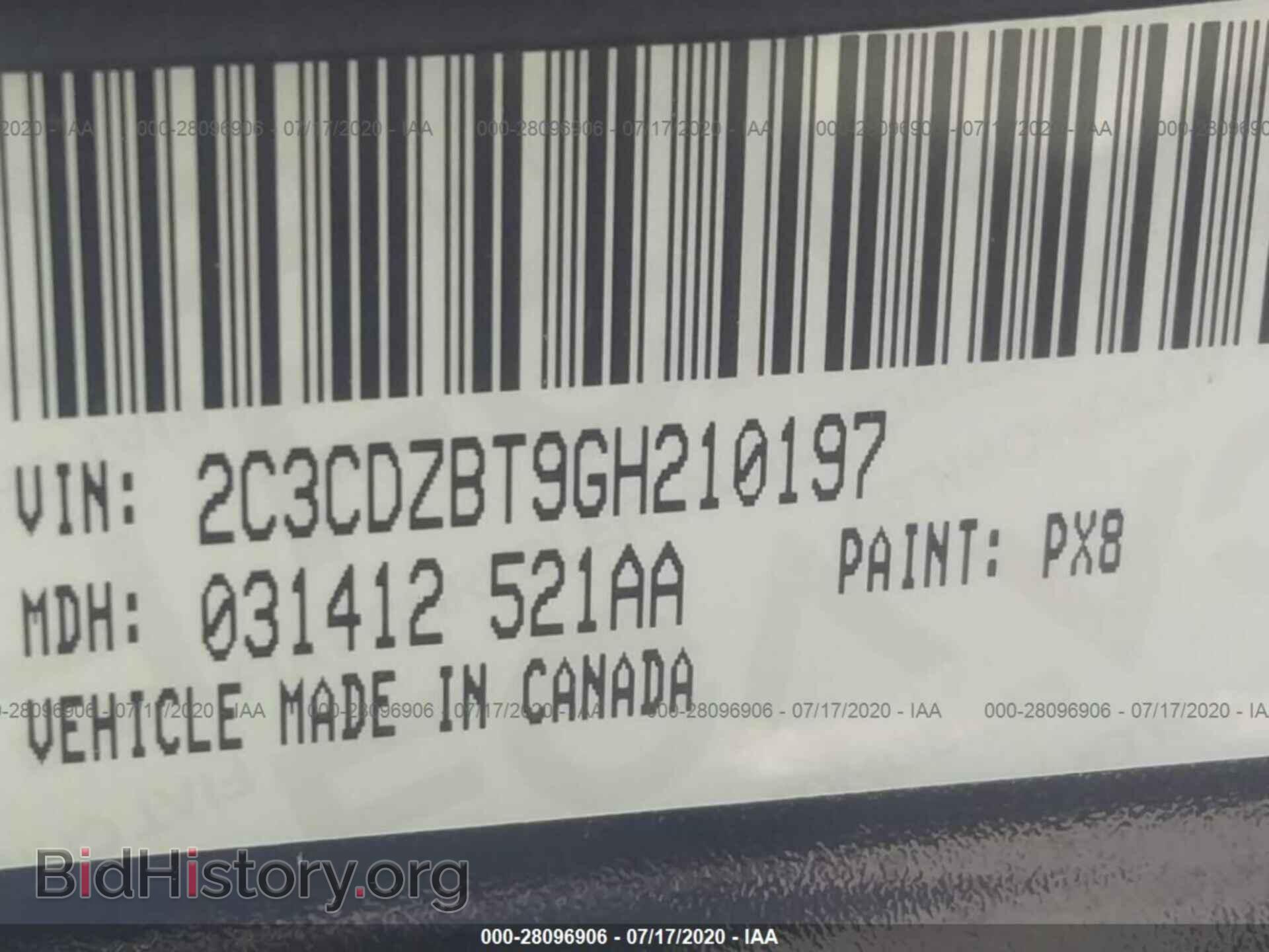 2016 DODGE CHALLENGER - VIN: 2C3CDZBT9GH210197 - Фото 9