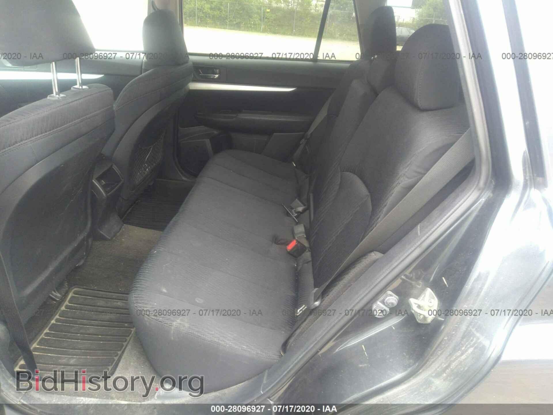 2012 SUBARU OUTBACK - VIN: 4S4BRBCC1C1256349 - Фото 8