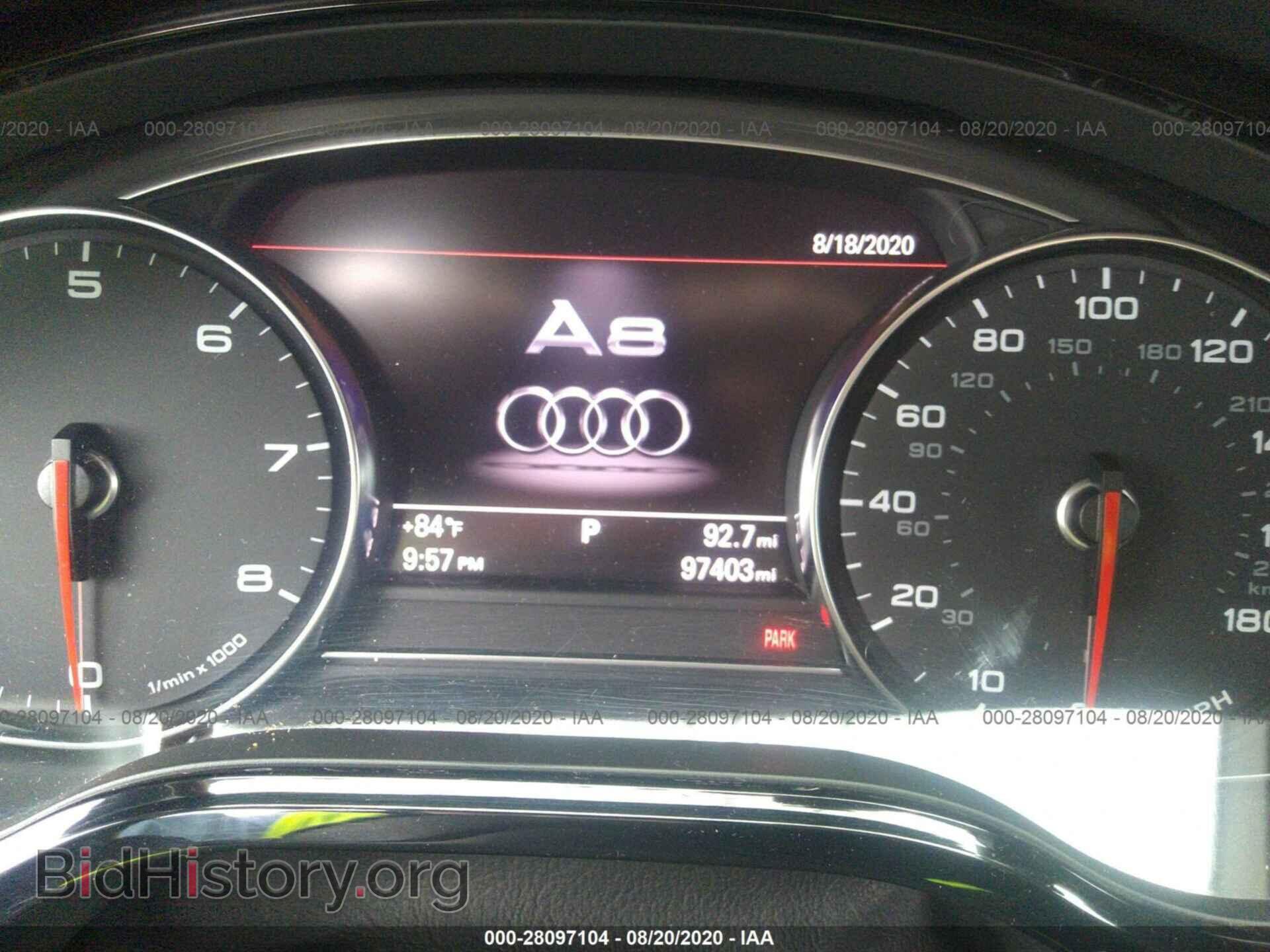 2011 AUDI A8 L - VIN: WAURVAFD3BN020495 - Фото 7