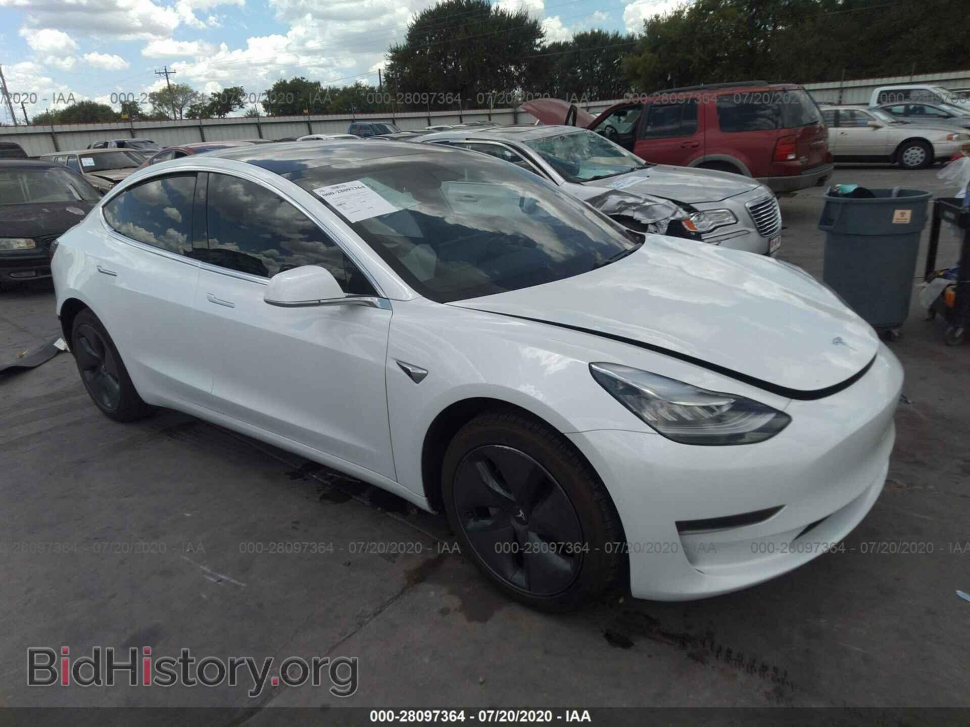 Photo 5YJ3E1EA7LF591102 - TESLA MODEL 3 2020