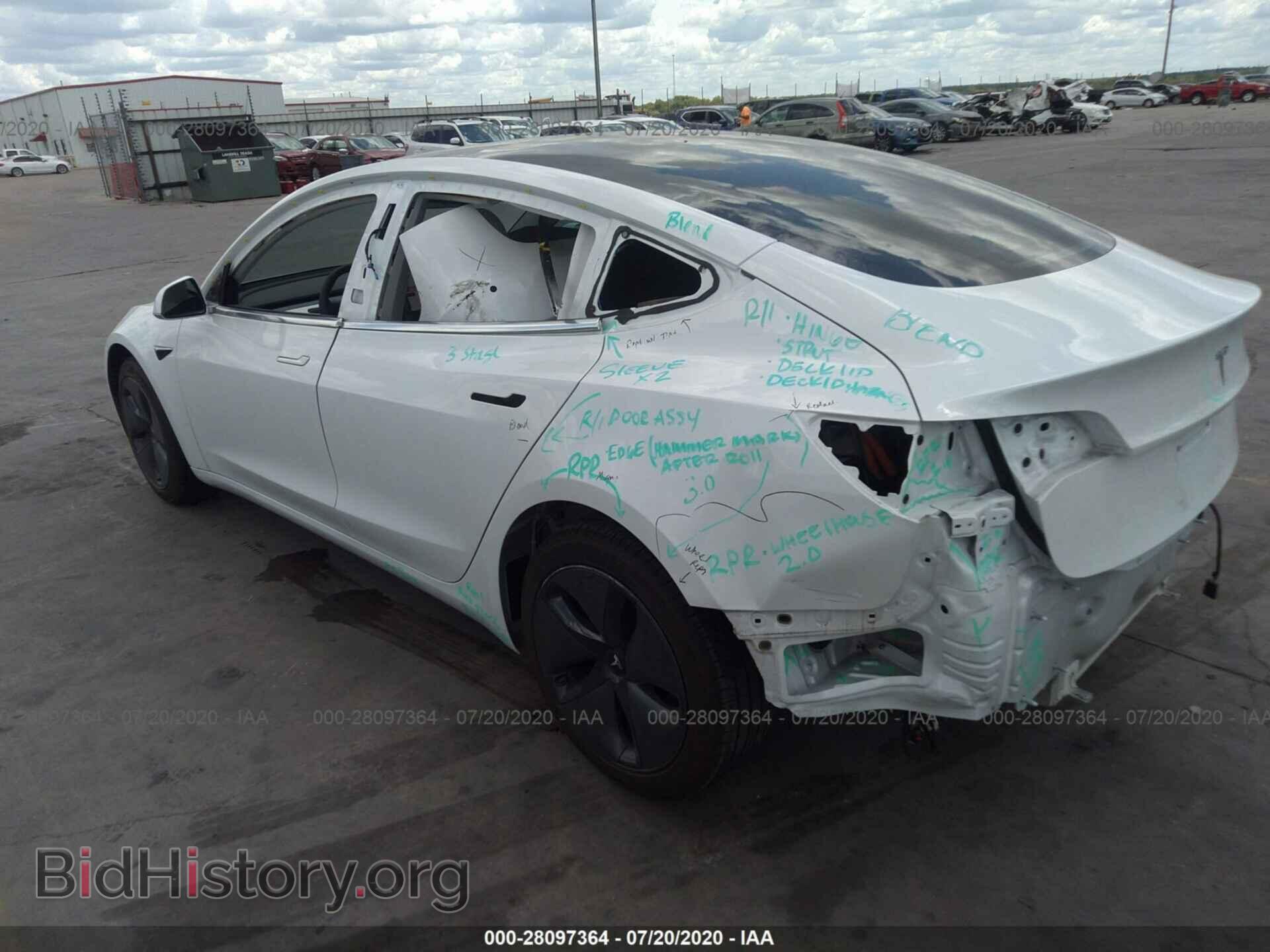 2020 TESLA MODEL 3 - VIN: 5YJ3E1EA7LF591102 - Photo 3