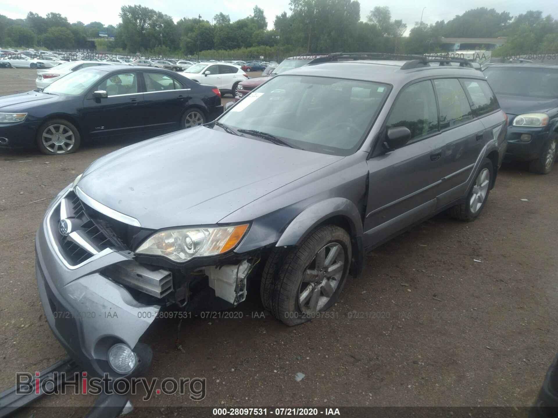 2008 SUBARU OUTBACK - VIN: 4S4BP61C387360829 - Фото 2