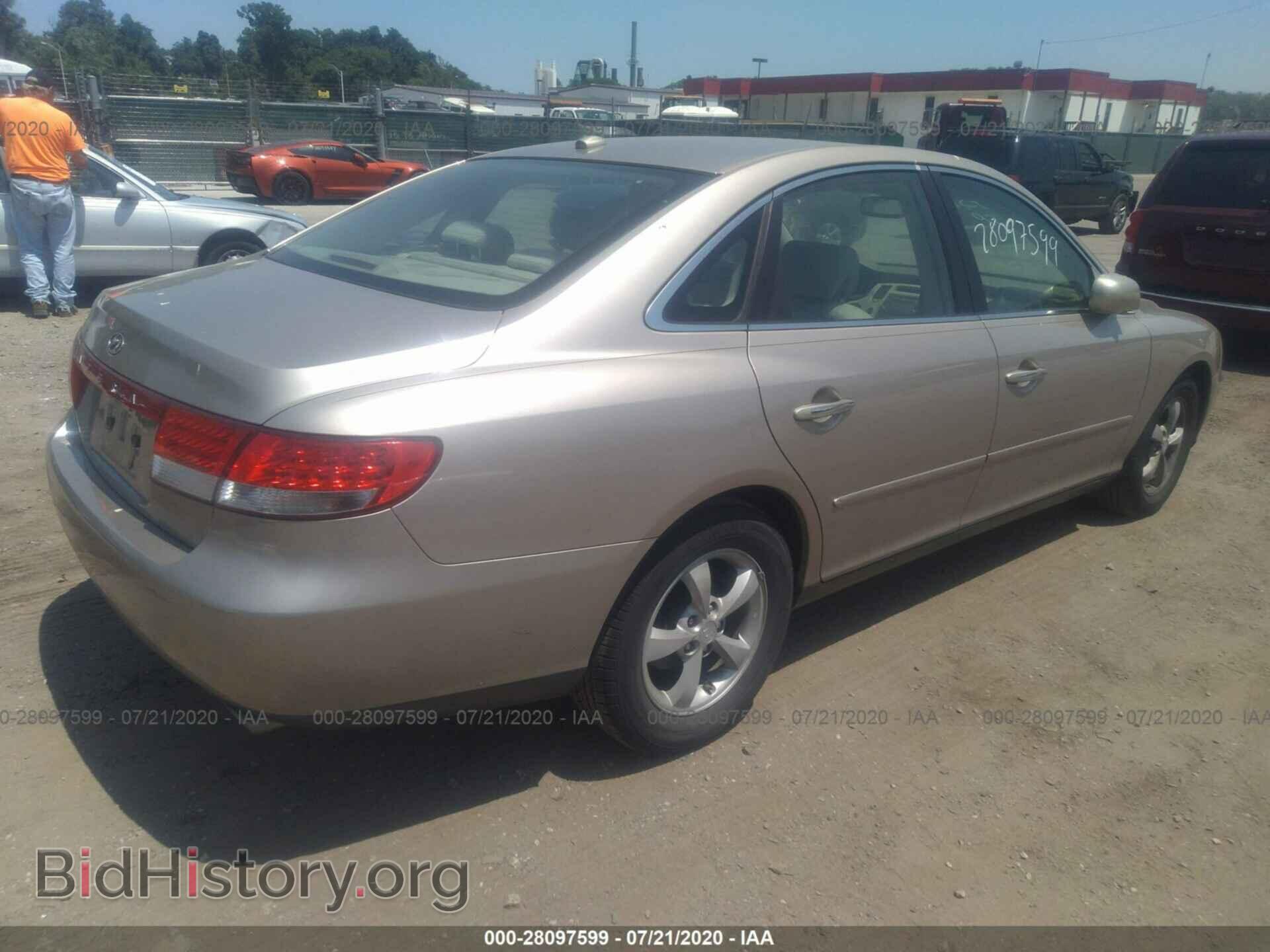 2007 HYUNDAI AZERA - VIN: KMHFC46D67A190812 - Фото 4