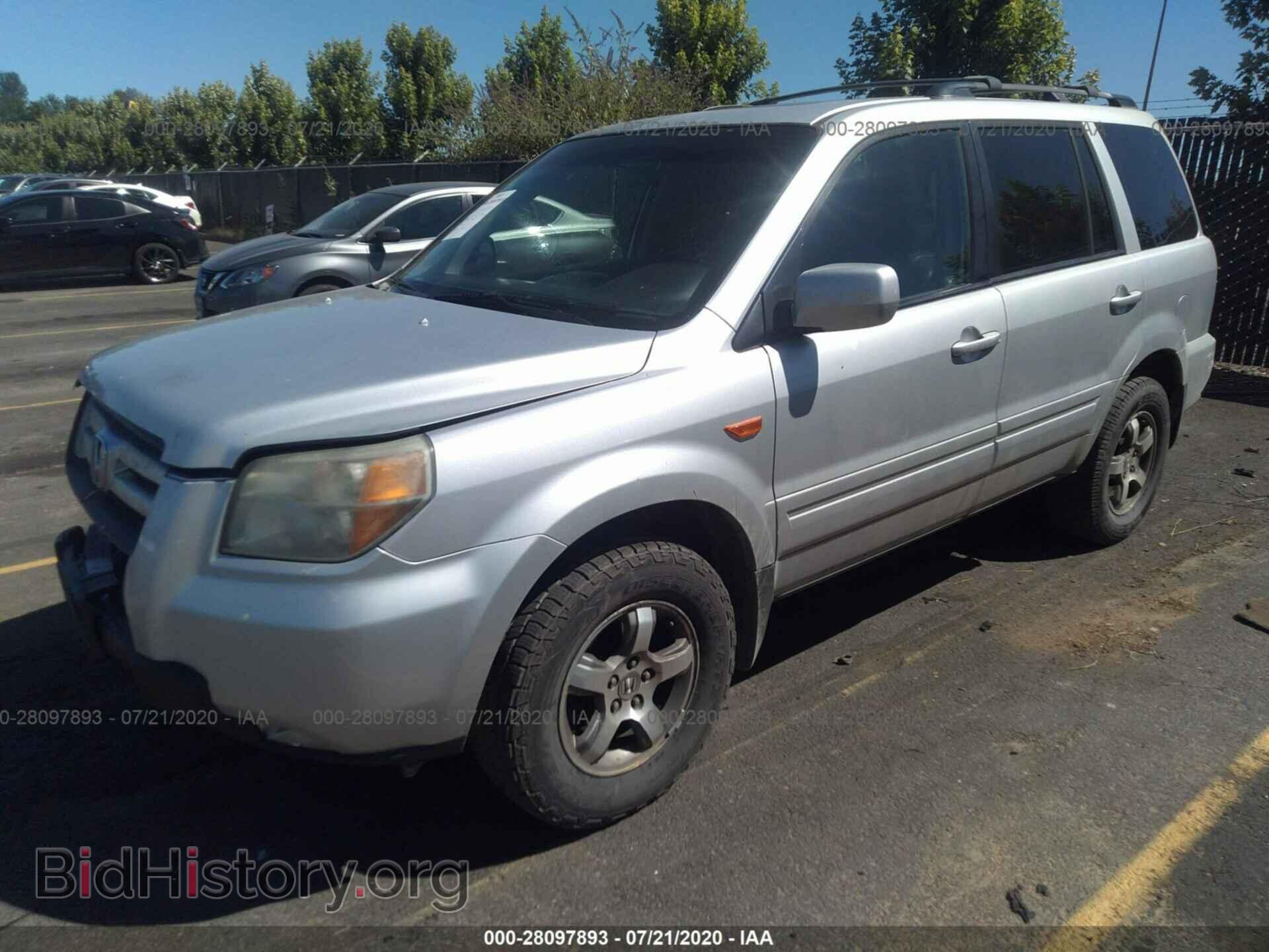 2006 HONDA PILOT - VIN: 5FNYF28706B018152 - Фото 2