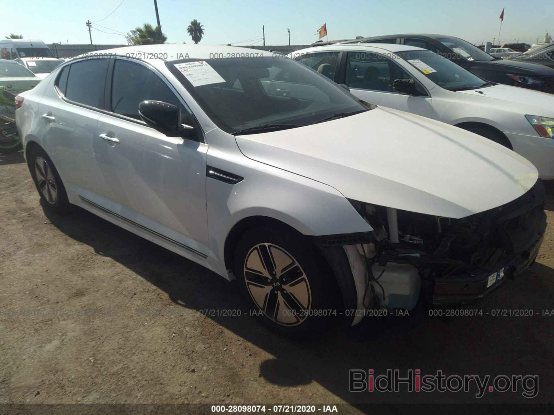 Фотография KNAGM4AD1D5039195 - KIA OPTIMA HYBRID 2013