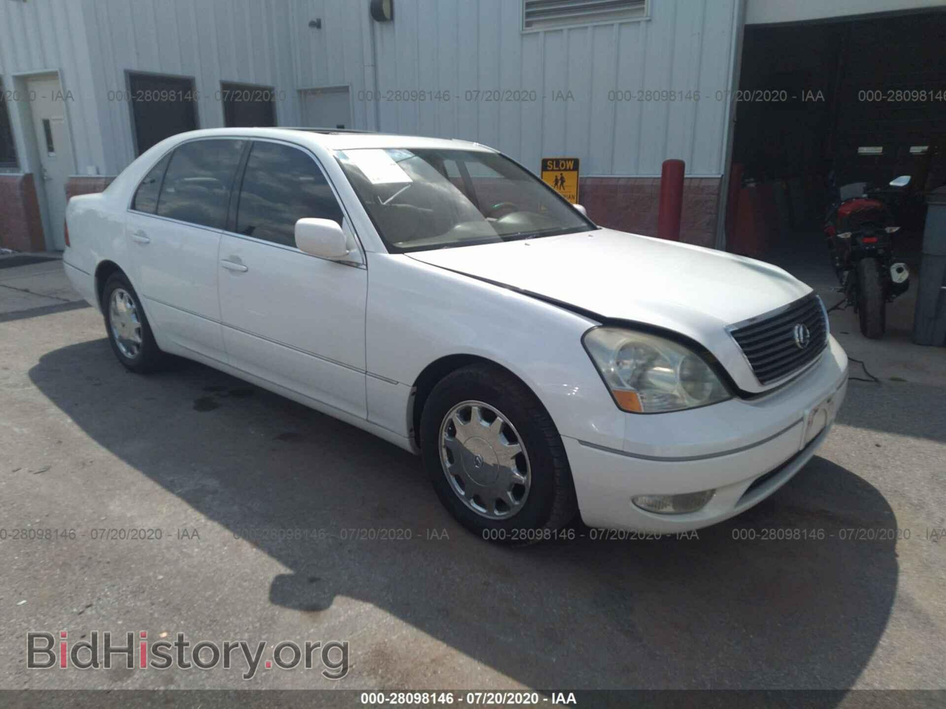 Photo JTHBN30F010021365 - LEXUS LS 430 2001