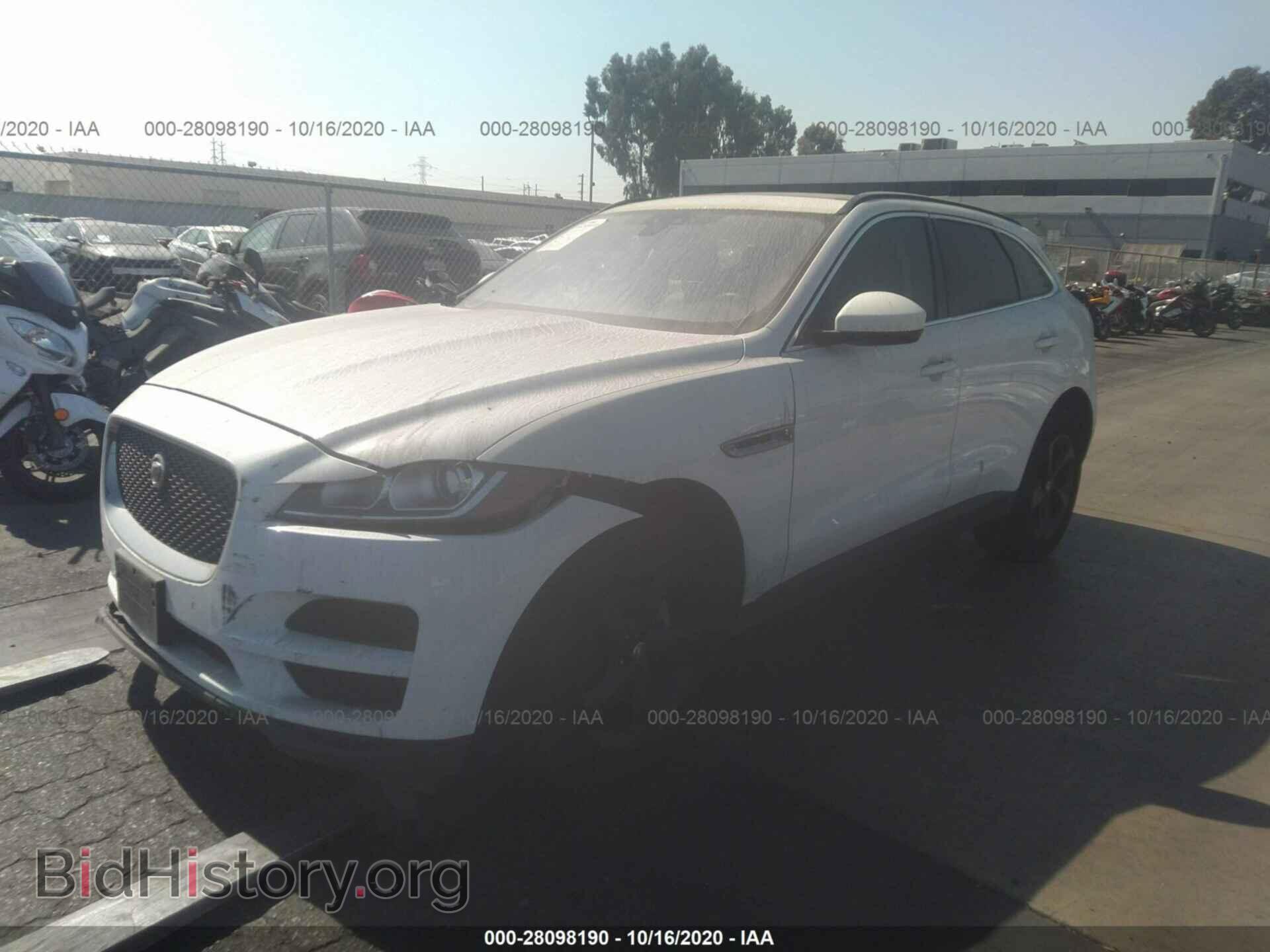 2019 JAGUAR F-PACE - VIN: SADCJ2FX9KA616596 - Фото 2