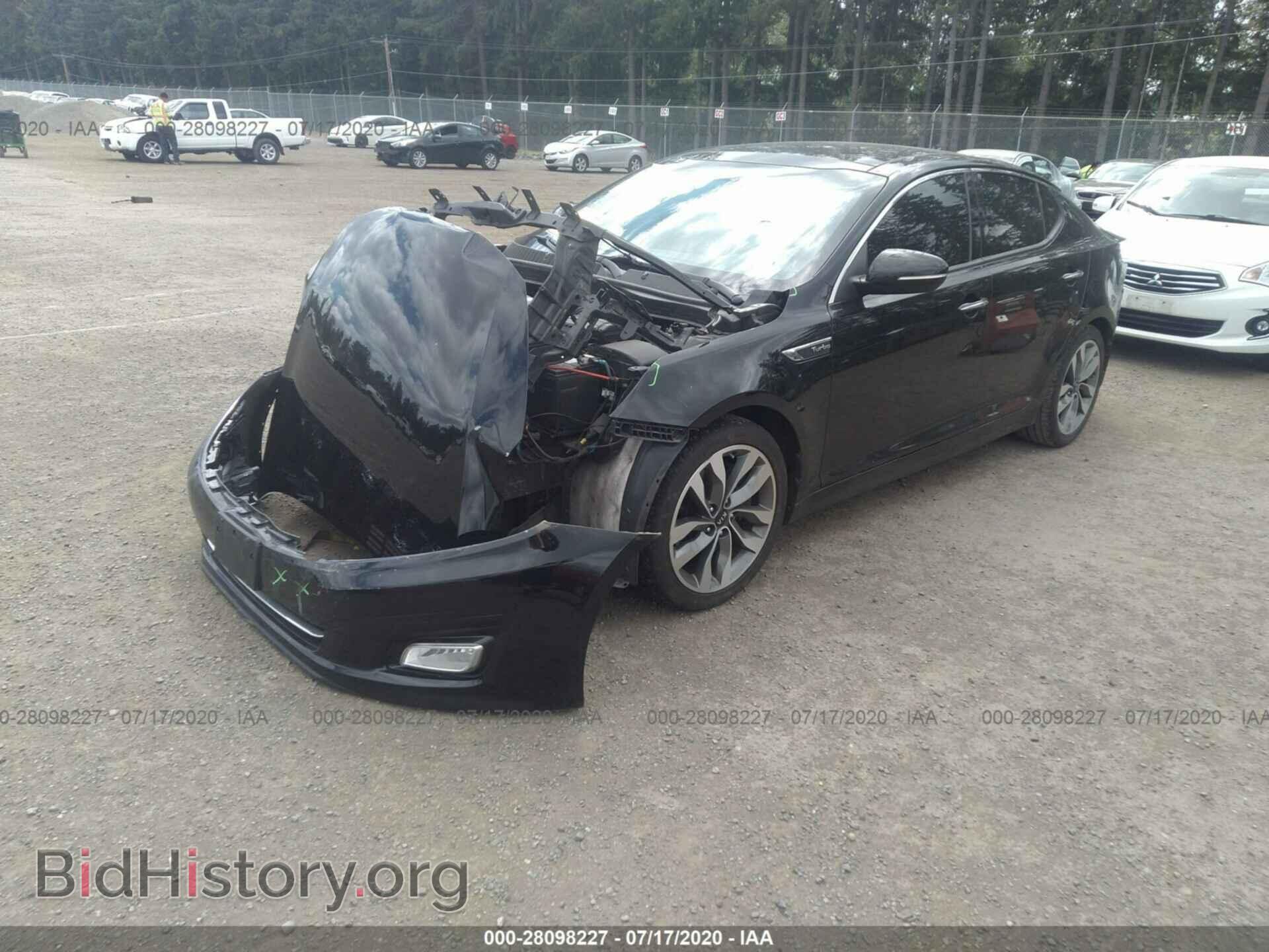 2014 KIA OPTIMA - VIN: 5XXGR4A60EG329074 - Фото 2
