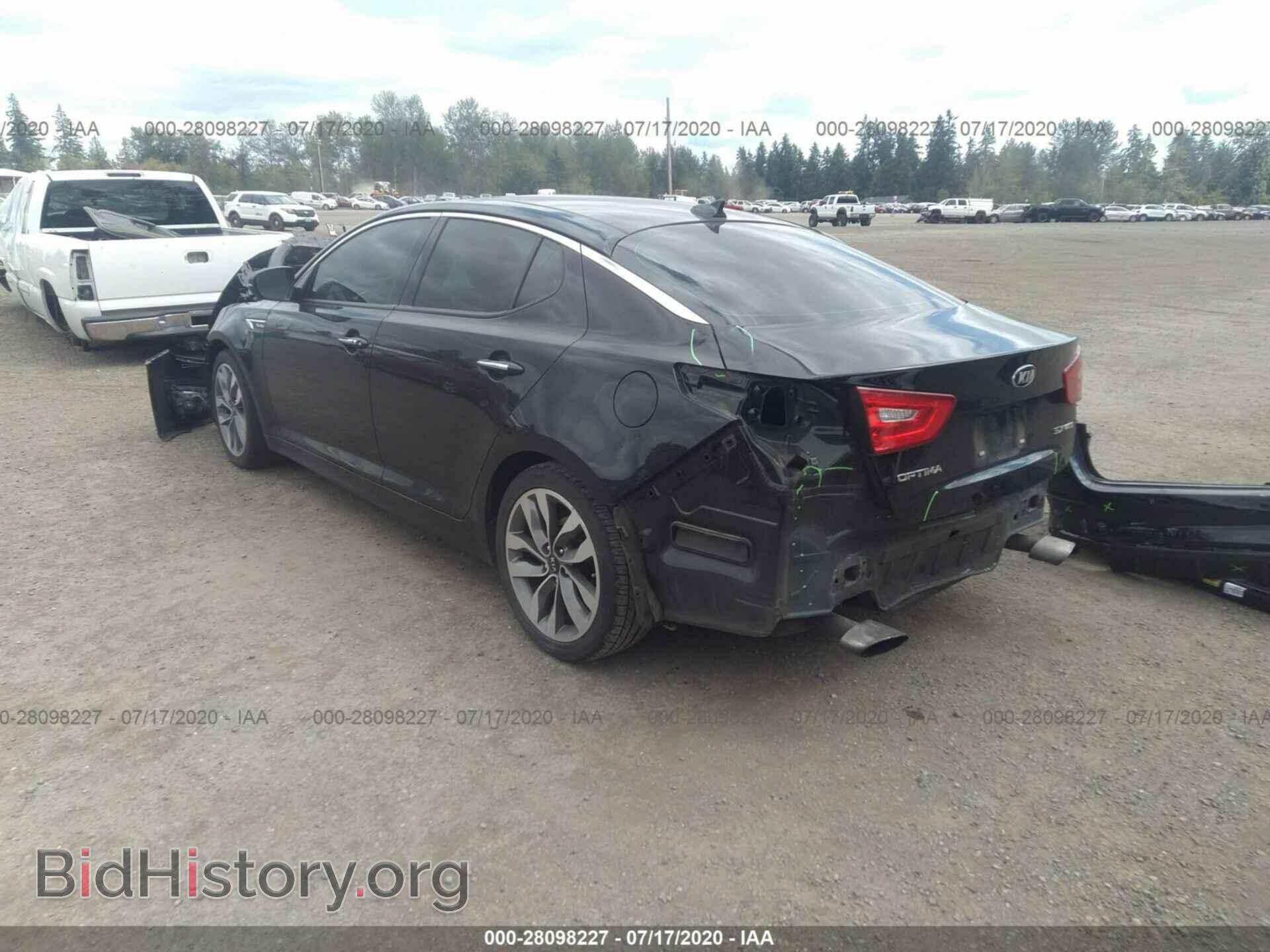 2014 KIA OPTIMA - VIN: 5XXGR4A60EG329074 - Фото 3