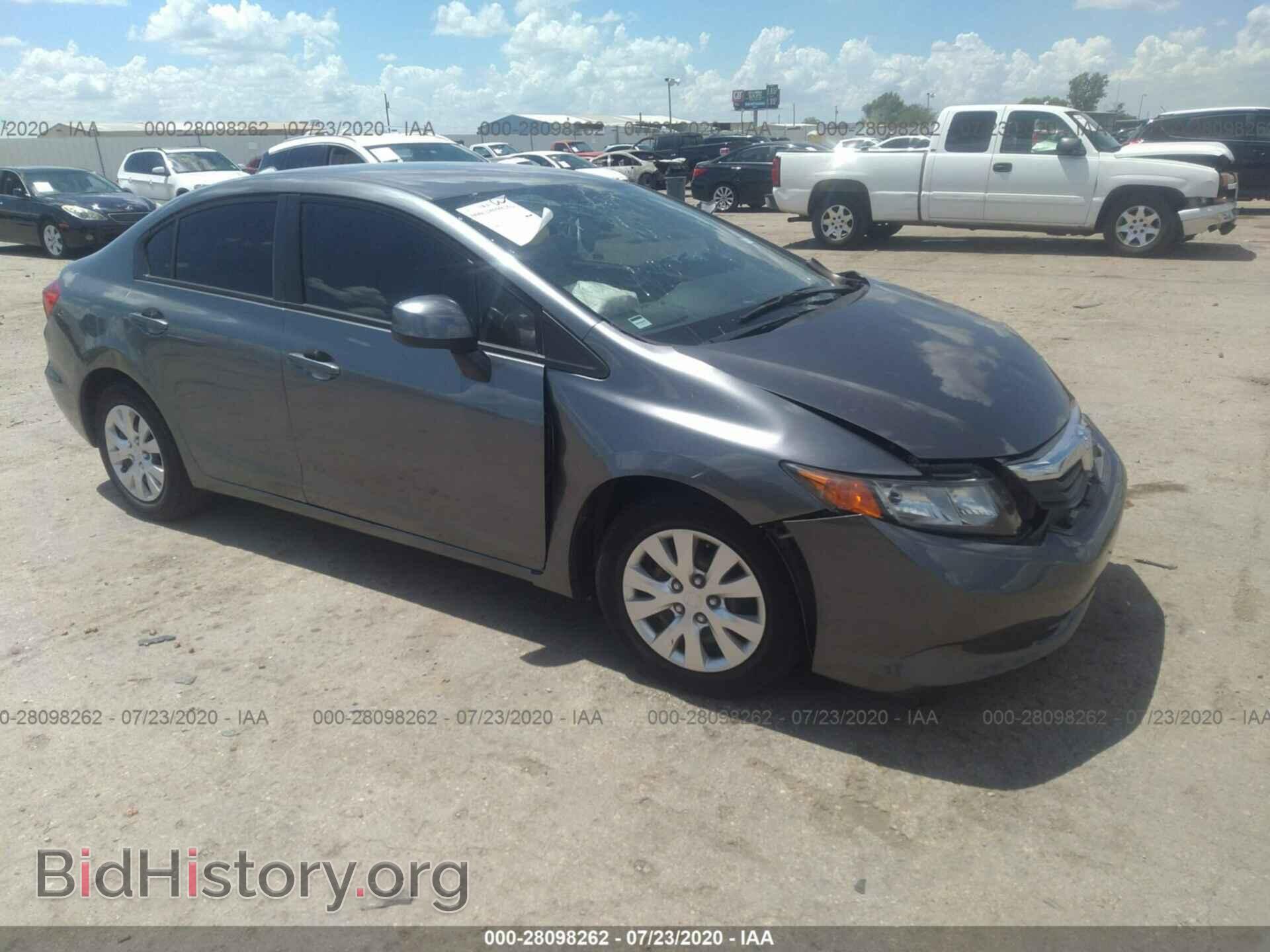 Фотография 19XFB2F59CE074788 - HONDA CIVIC SDN 2012