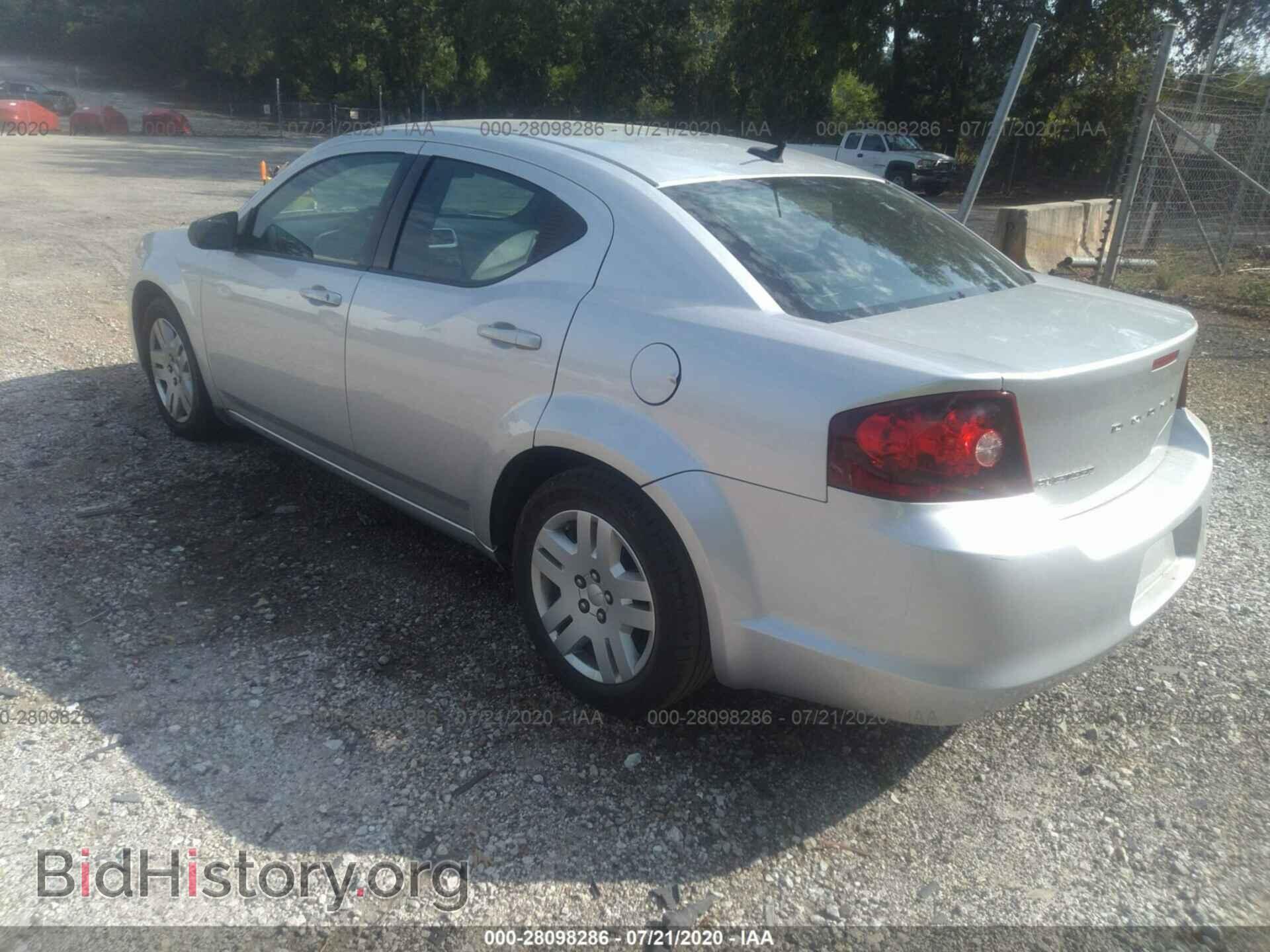2012 DODGE AVENGER - VIN: 1C3CDZAB1CN110072 - Photo 3