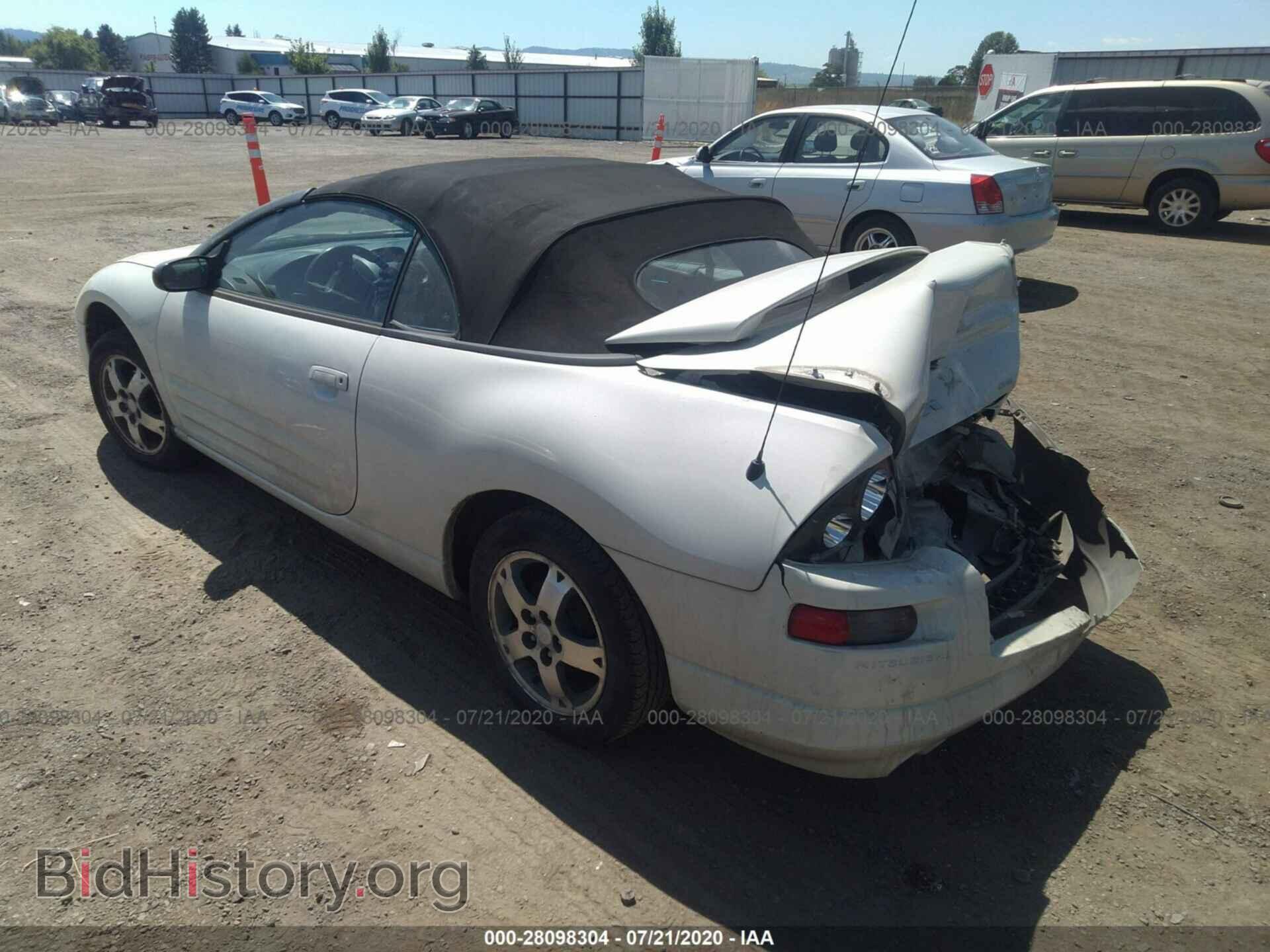 2003 MITSUBISHI ECLIPSE - VIN: 4A3AE45GX3E183818 - Фото 3
