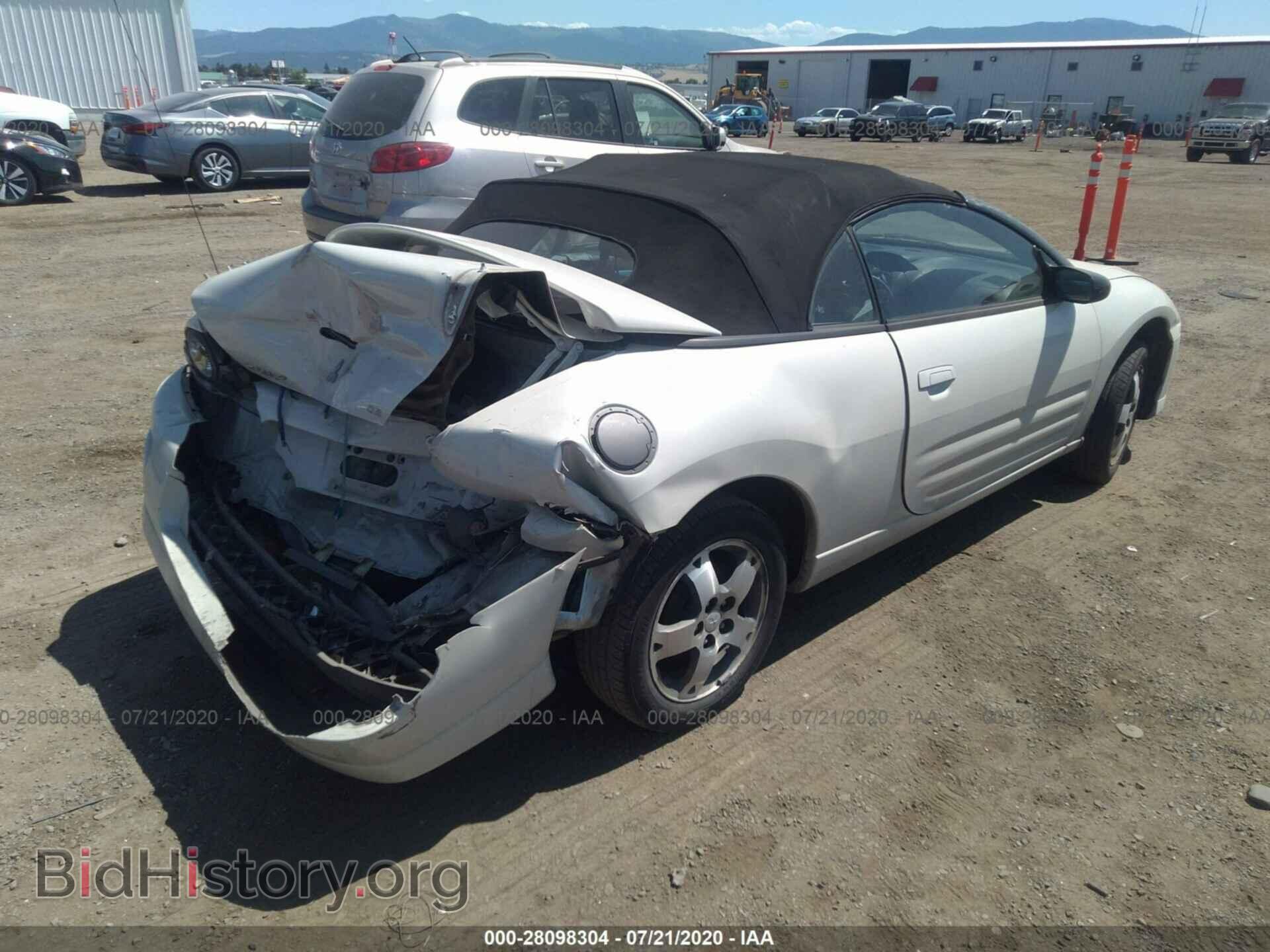 2003 MITSUBISHI ECLIPSE - VIN: 4A3AE45GX3E183818 - Фото 4
